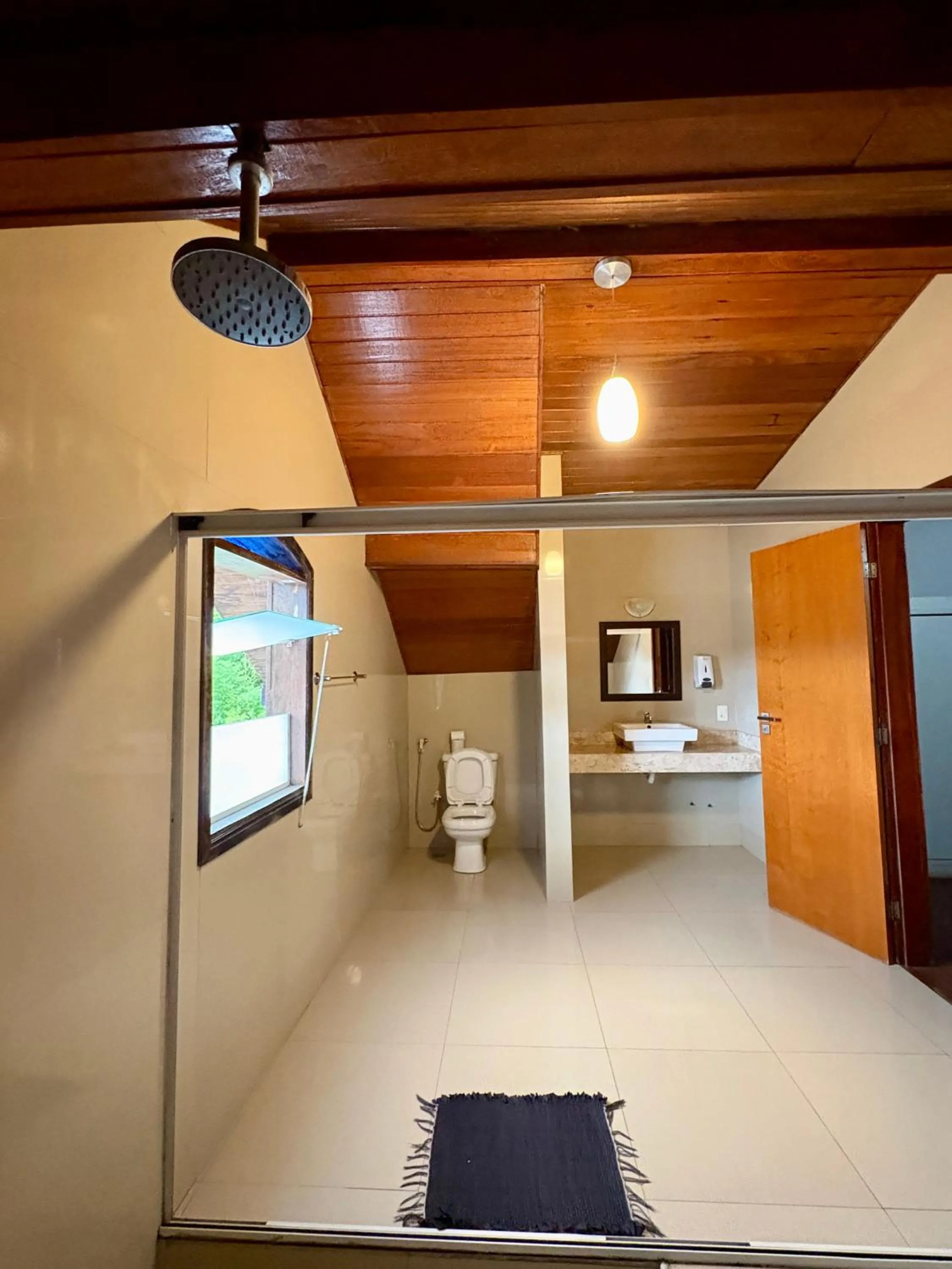Bathroom, Bed in Pousada Casa Imperatriz - Rua Teresa