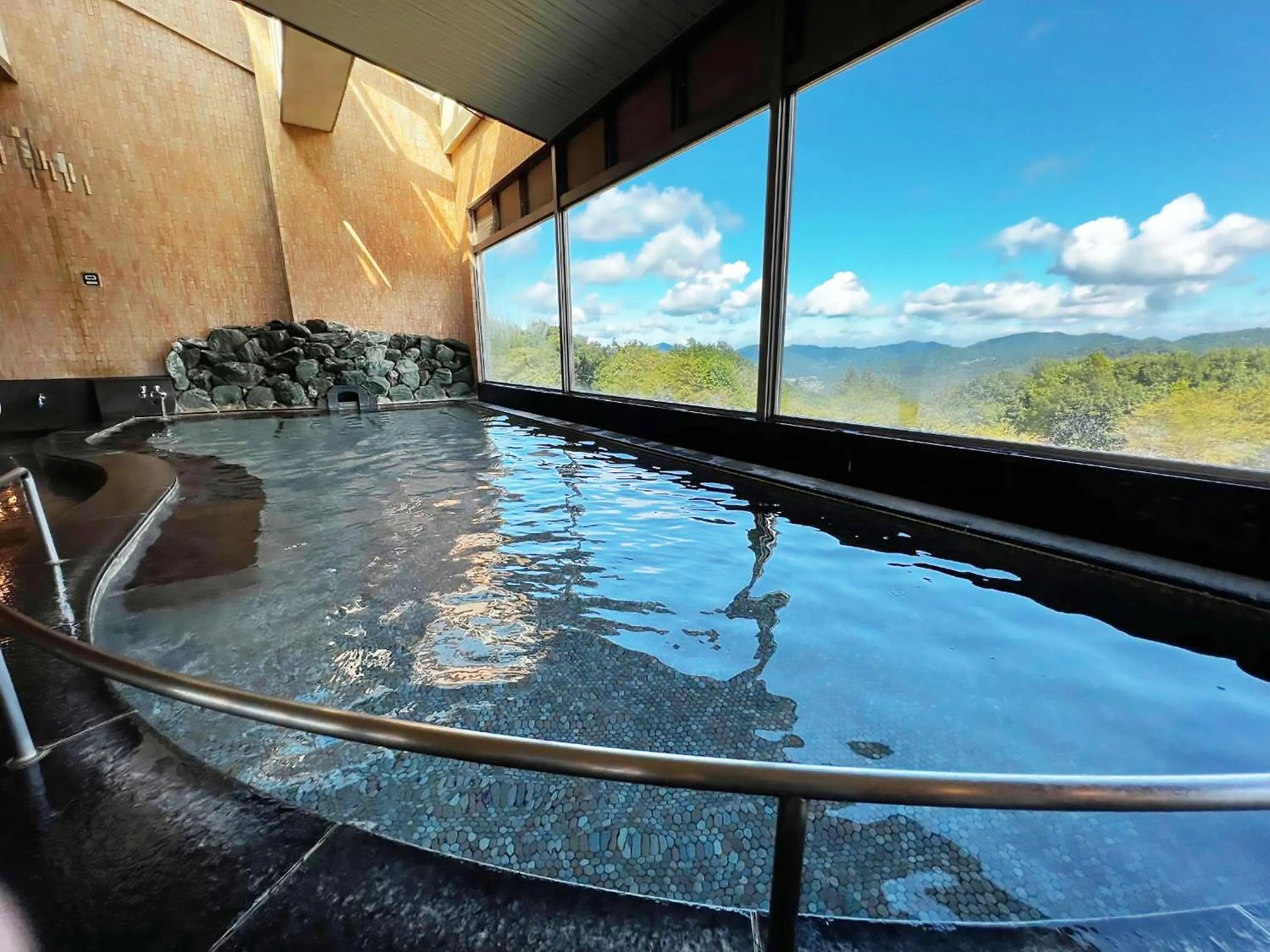 Natural landscape in Ikoi no Mura Heritage Minoyama