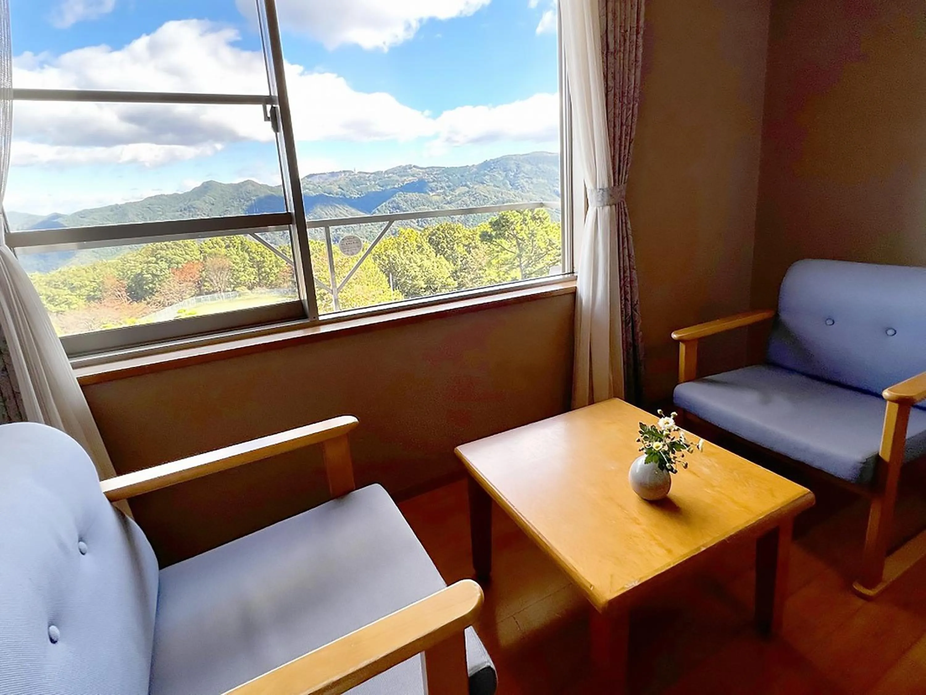 Natural landscape in Ikoi no Mura Heritage Minoyama