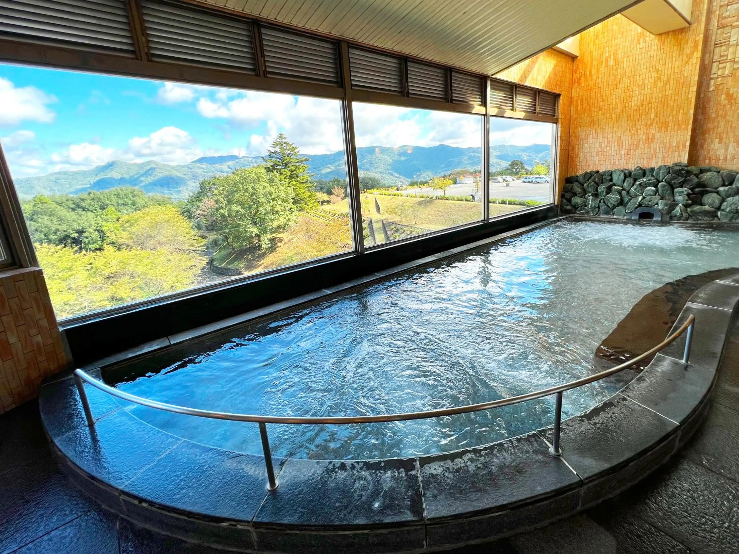 Natural landscape in Ikoi no Mura Heritage Minoyama