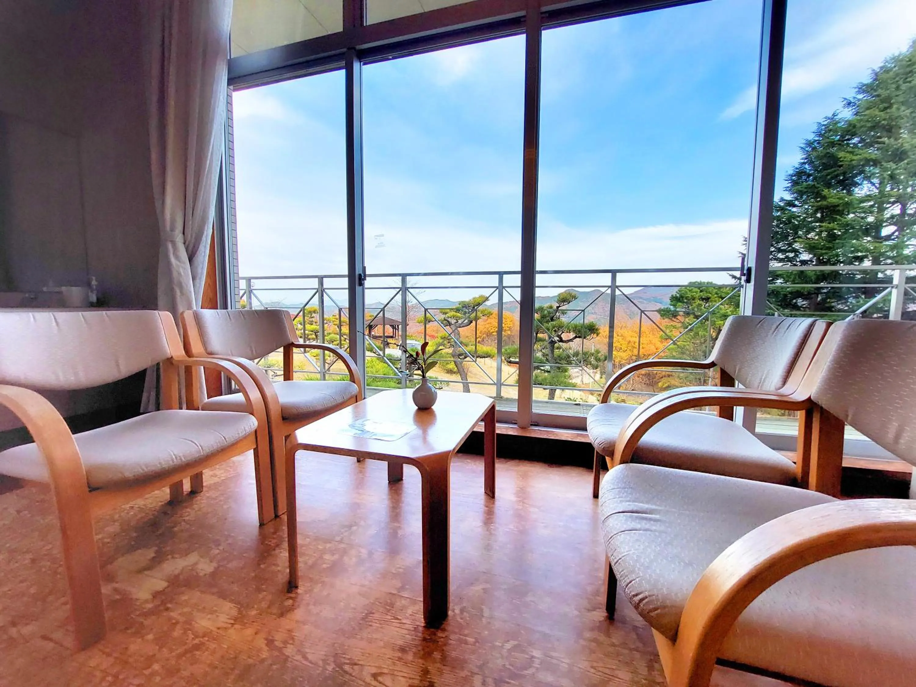 Natural landscape in Ikoi no Mura Heritage Minoyama