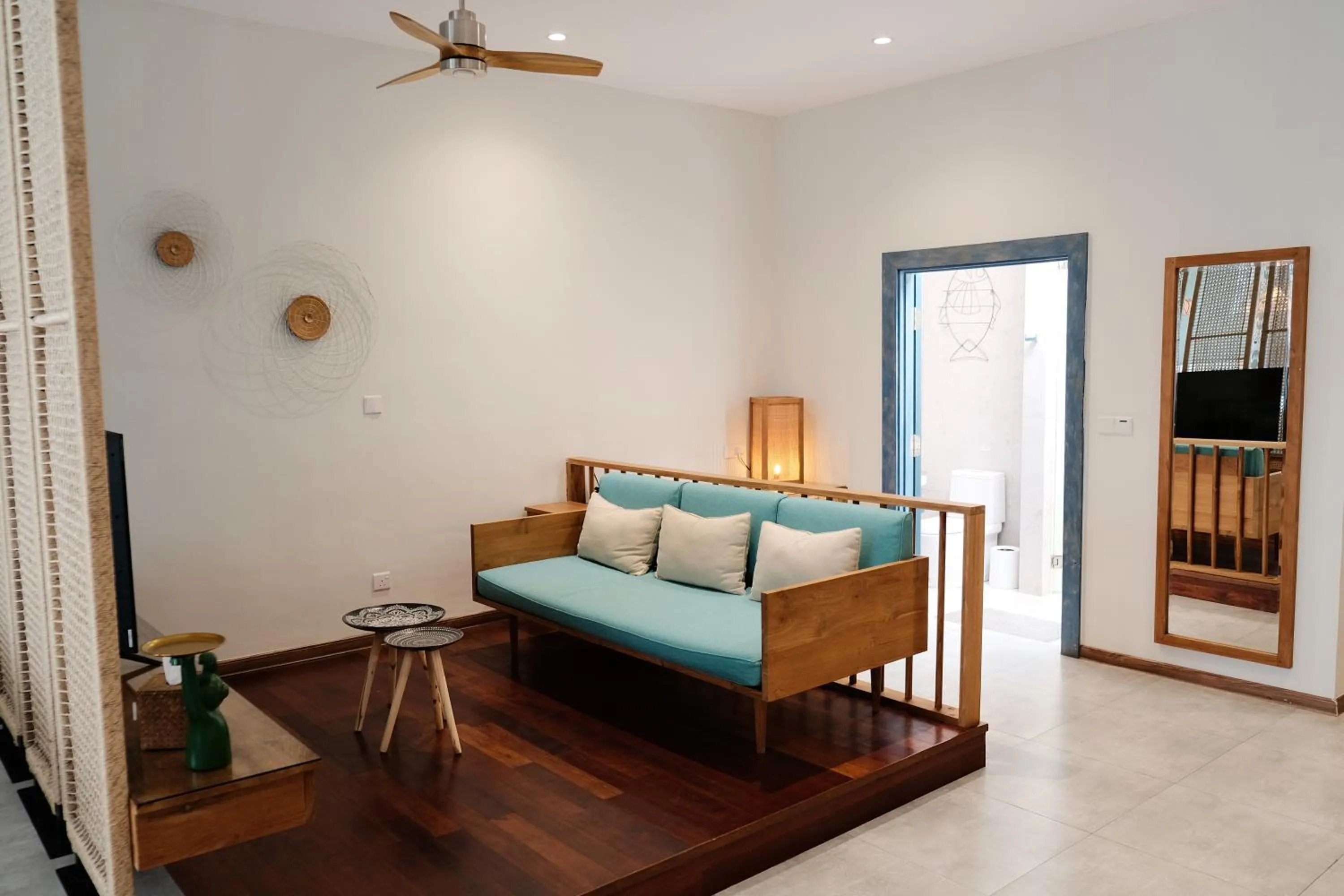 Living room, Bed in La Villa Langkawi - Private Pool