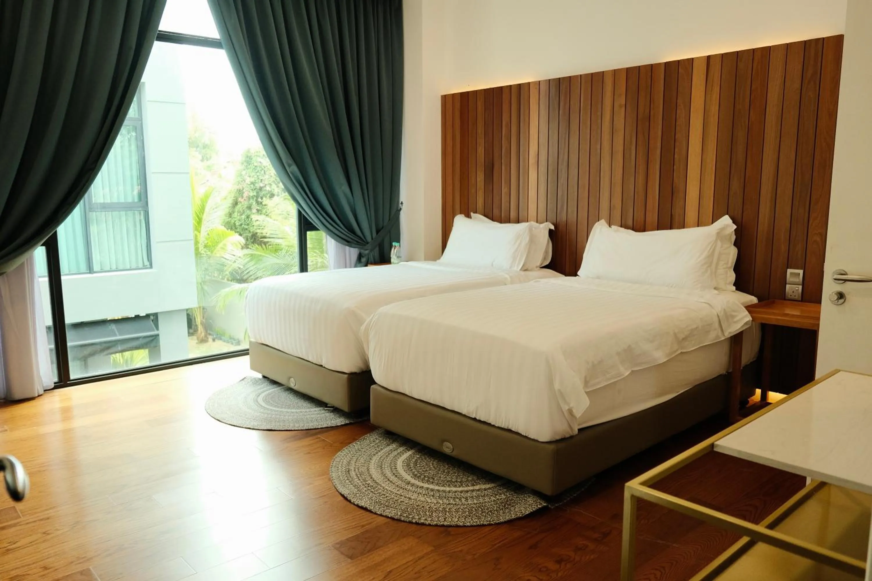 Bed in La Villa Langkawi - Private Pool