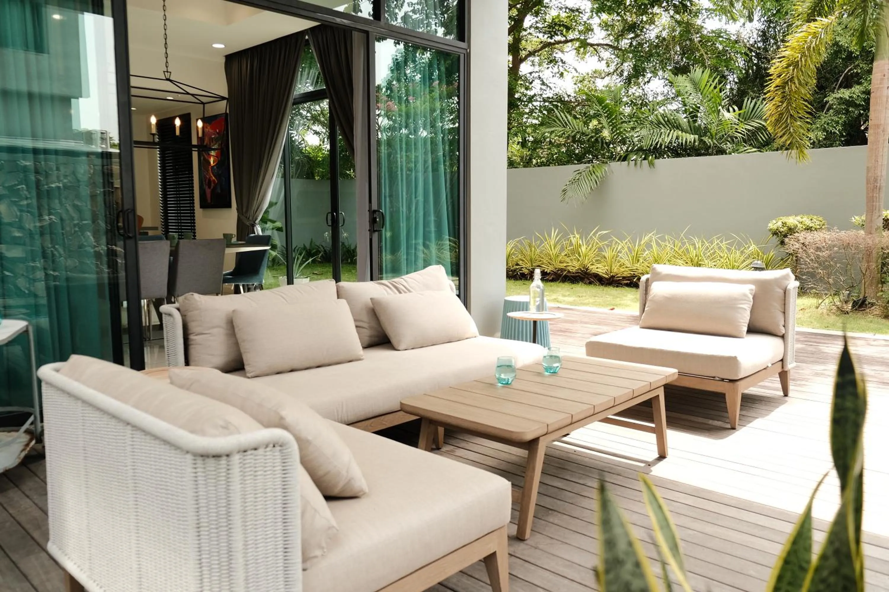 Patio in La Villa Langkawi - Private Pool