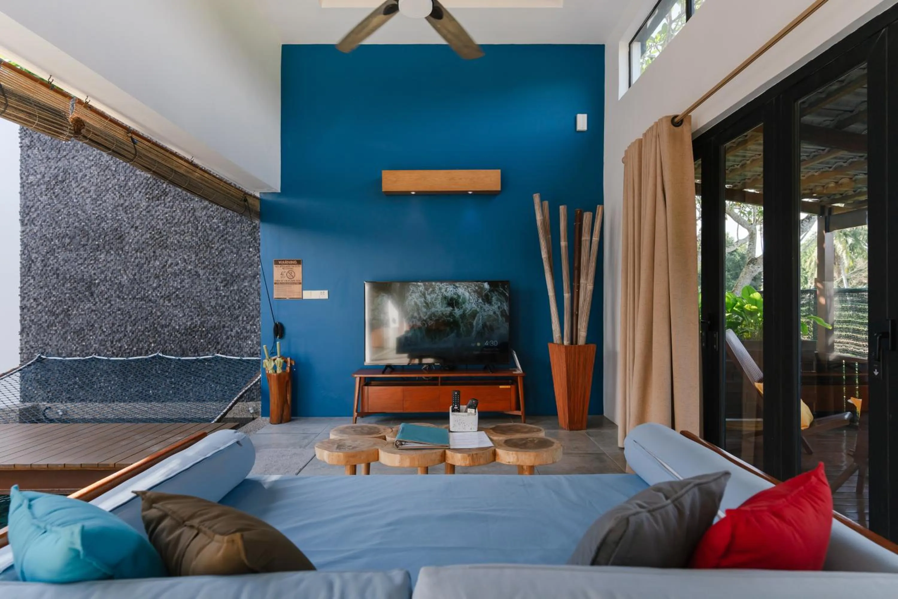 Living room, Bed in La Villa Langkawi - Private Pool