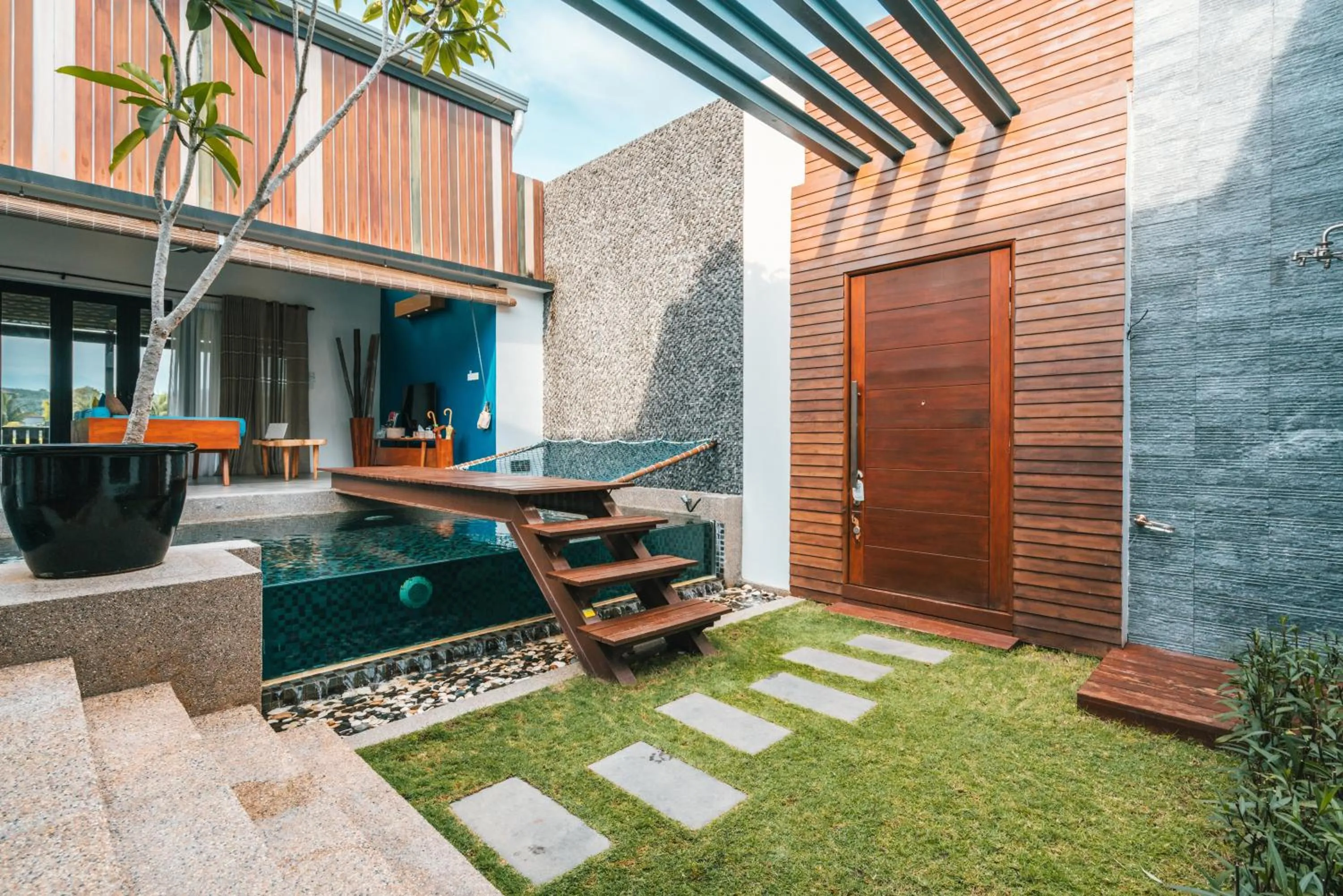 Living room in La Villa Langkawi - Private Pool