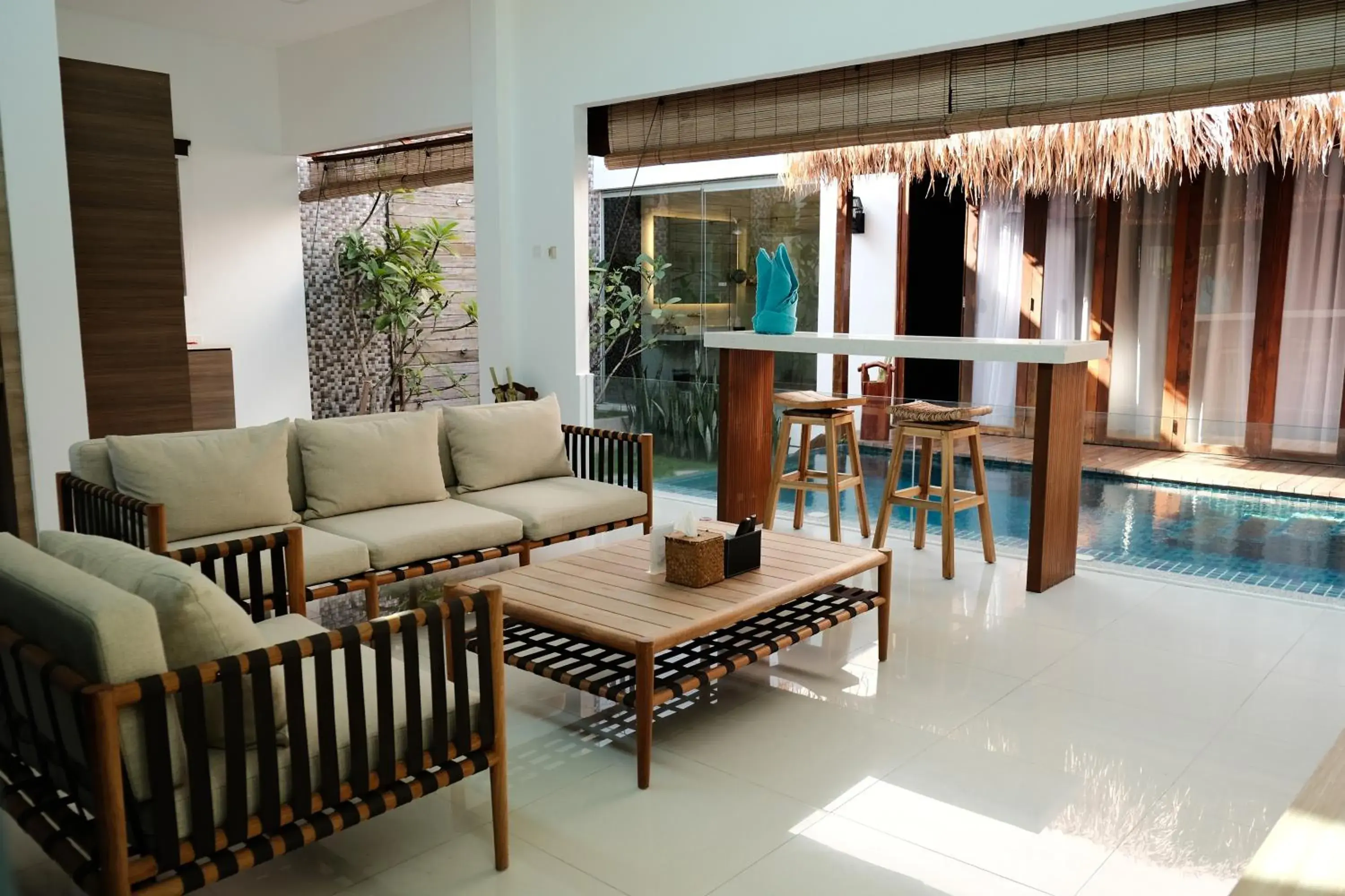 Living room in La Villa Langkawi - Private Pool Living room in La Villa Langkawi - Private Pool