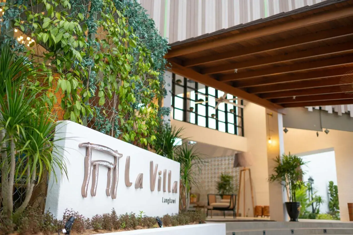 Lobby or reception in La Villa Langkawi - Private Pool Lobby or reception in La Villa Langkawi - Private Pool