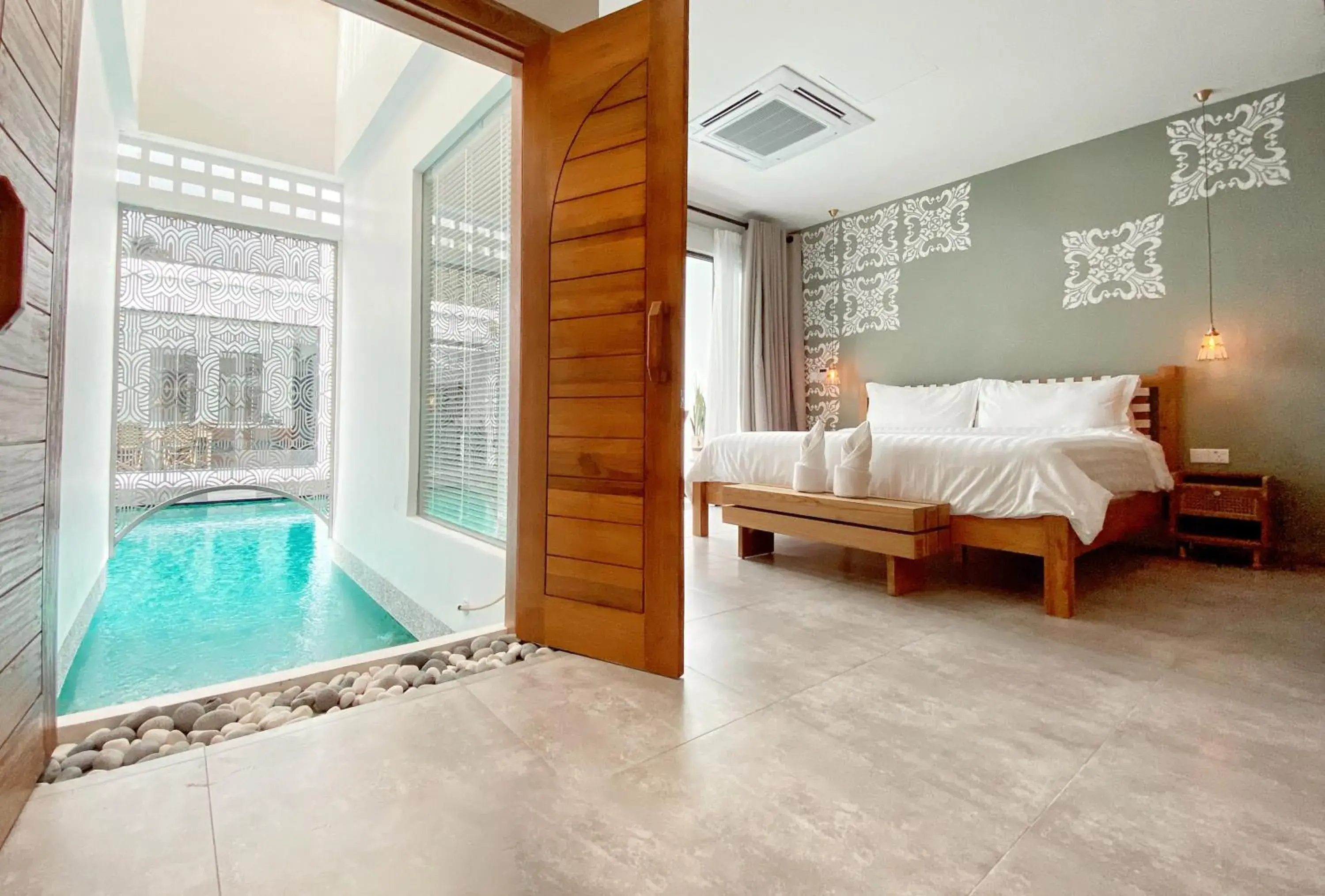 Bed in La Villa Langkawi - Private Pool Bed in La Villa Langkawi - Private Pool