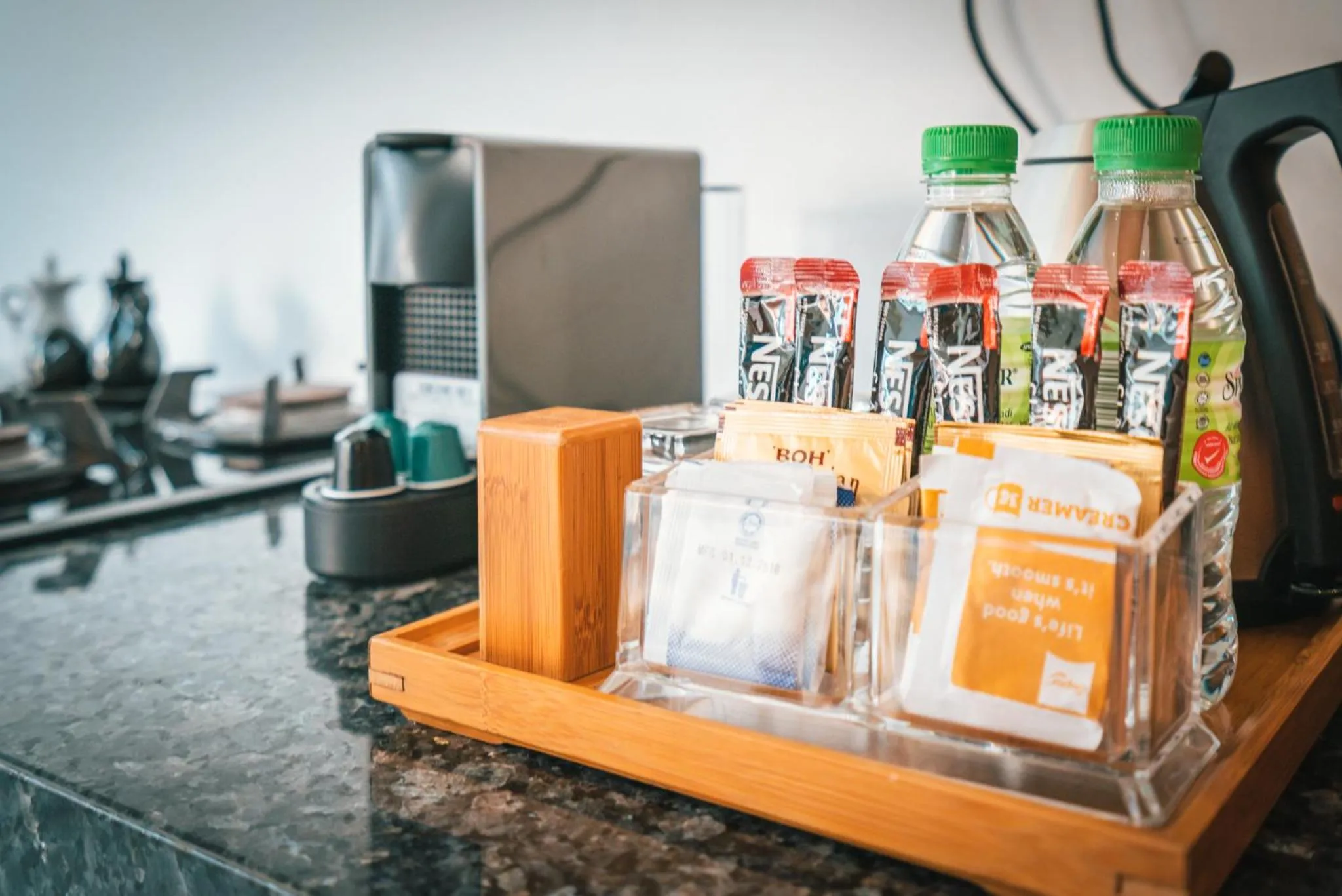 Coffee/tea facilities in La Villa Langkawi - Private Pool