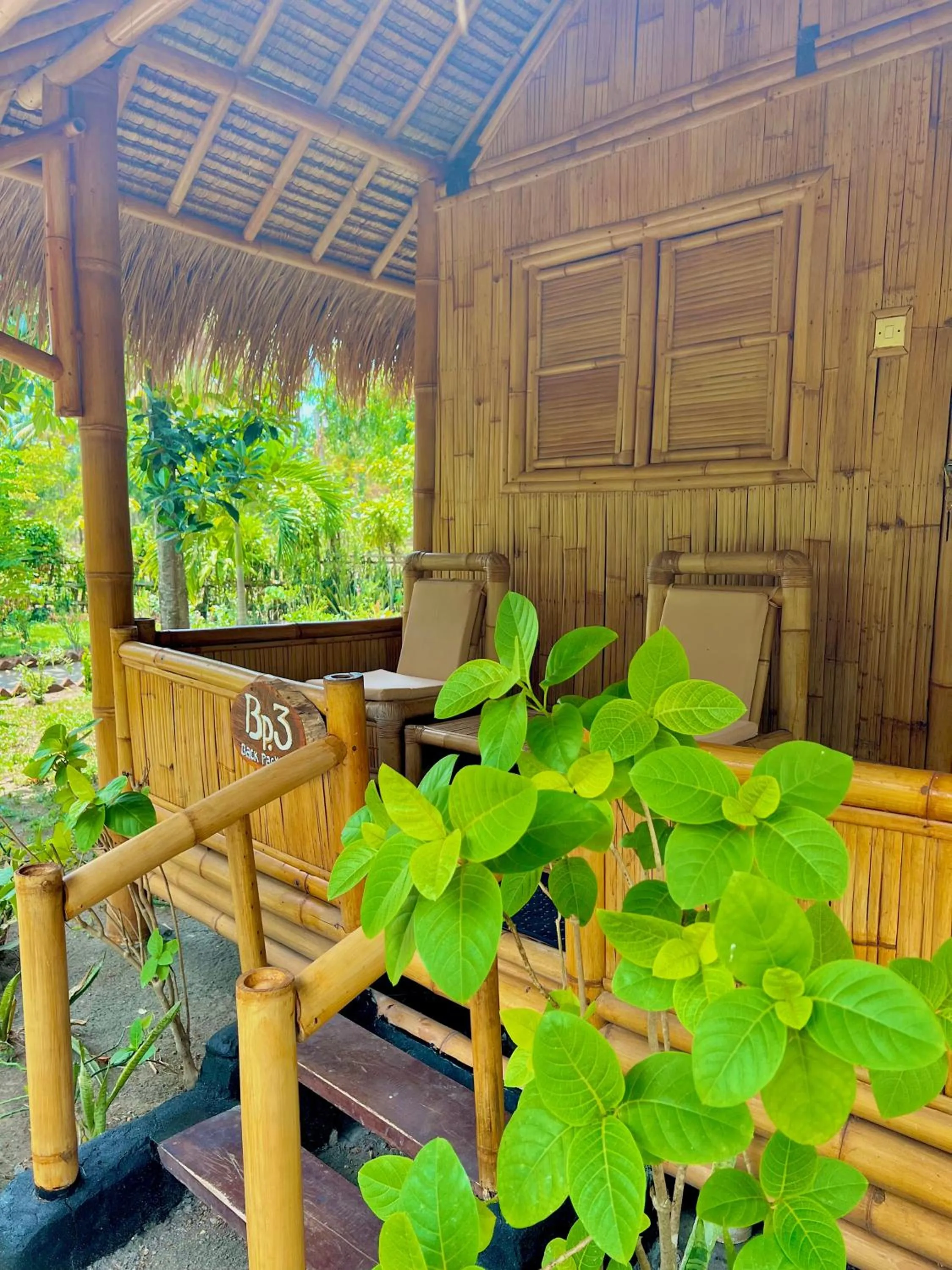 Bedroom in Rinjani Beach Eco Resort