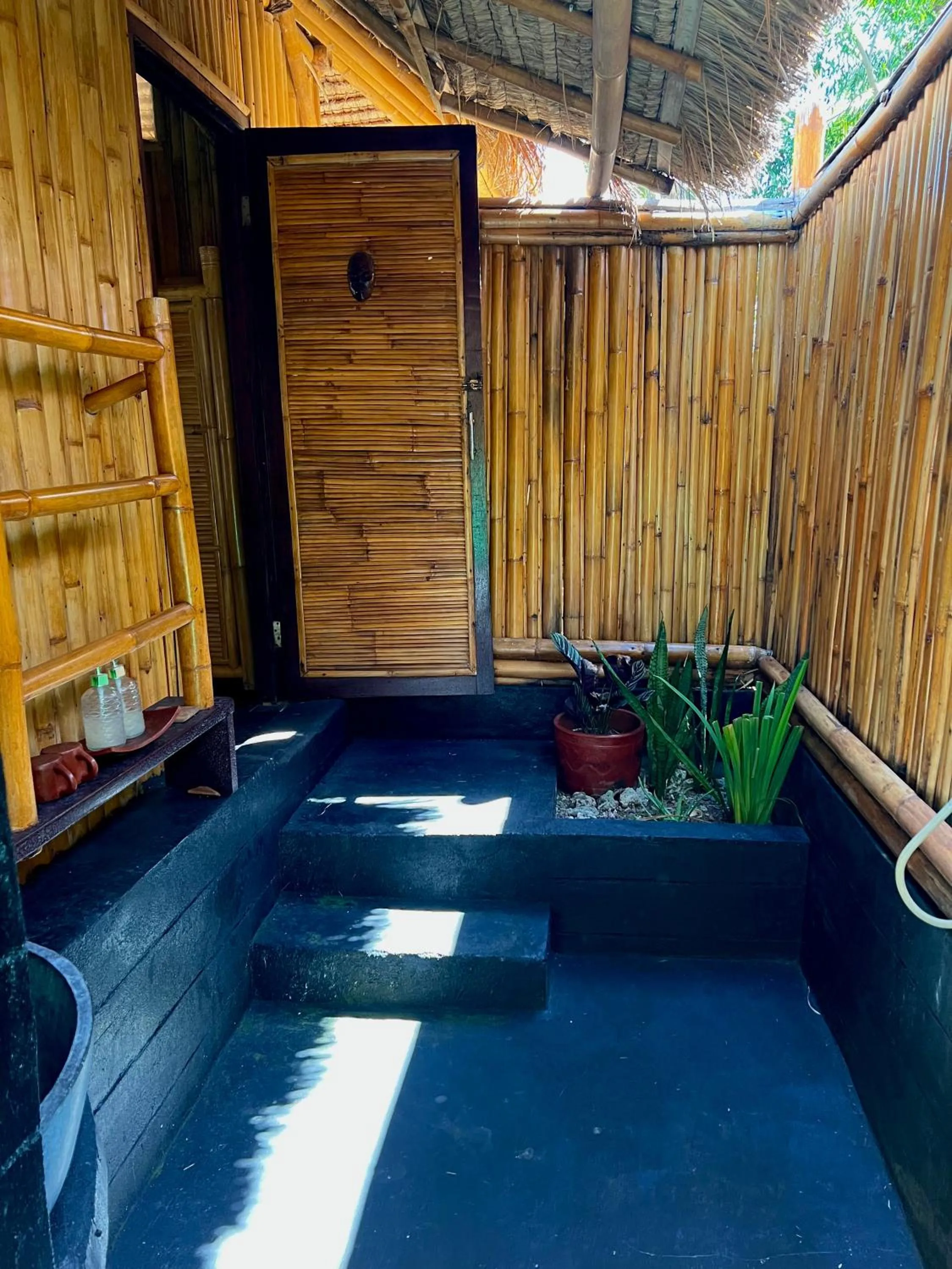 Shower in Rinjani Beach Eco Resort