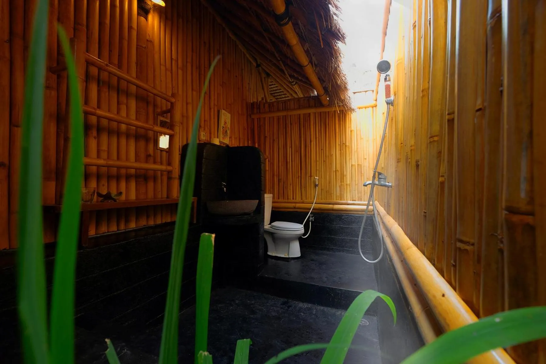 Bathroom in Rinjani Beach Eco Resort