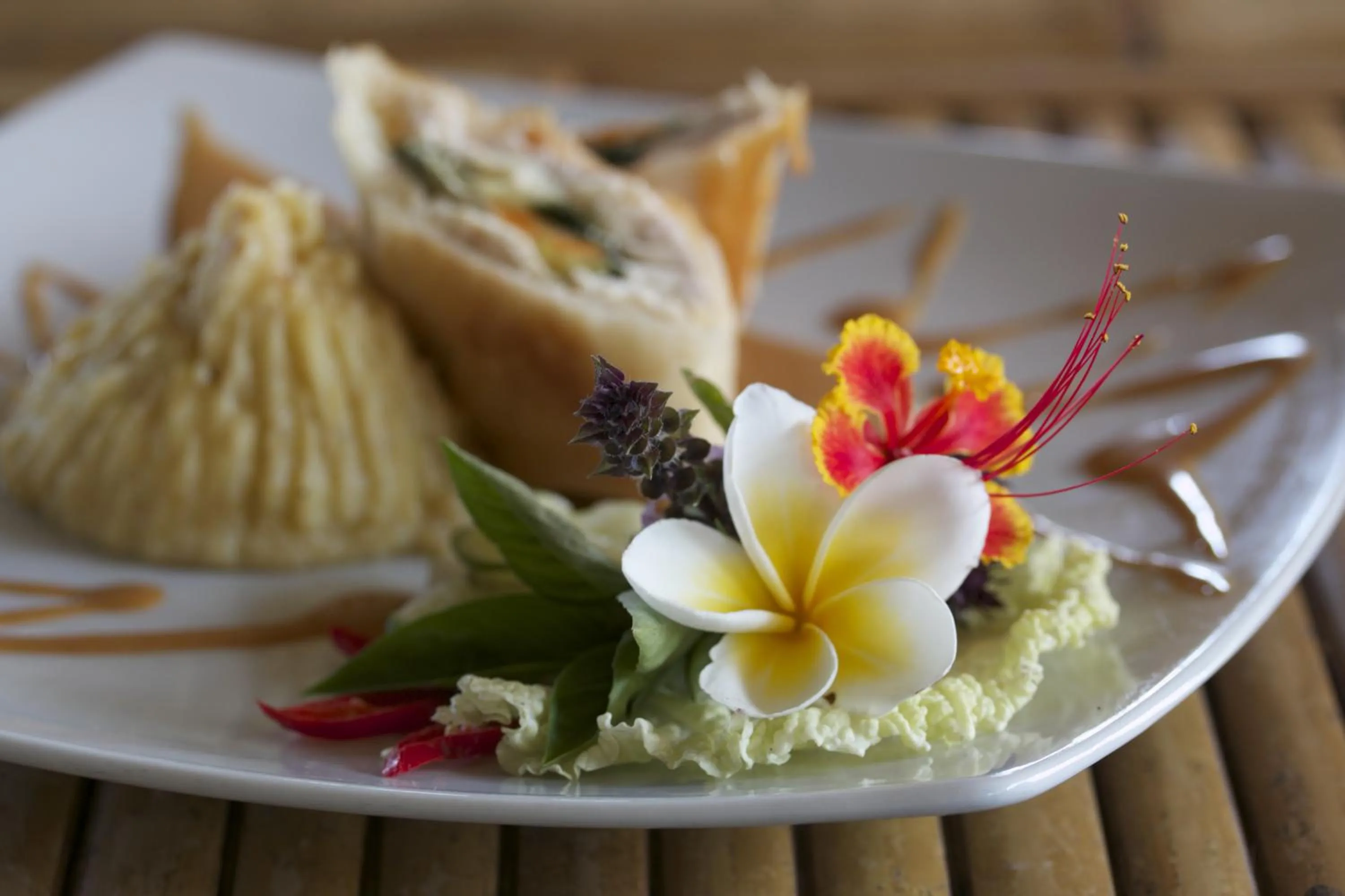 Food close-up in Rinjani Beach Eco Resort