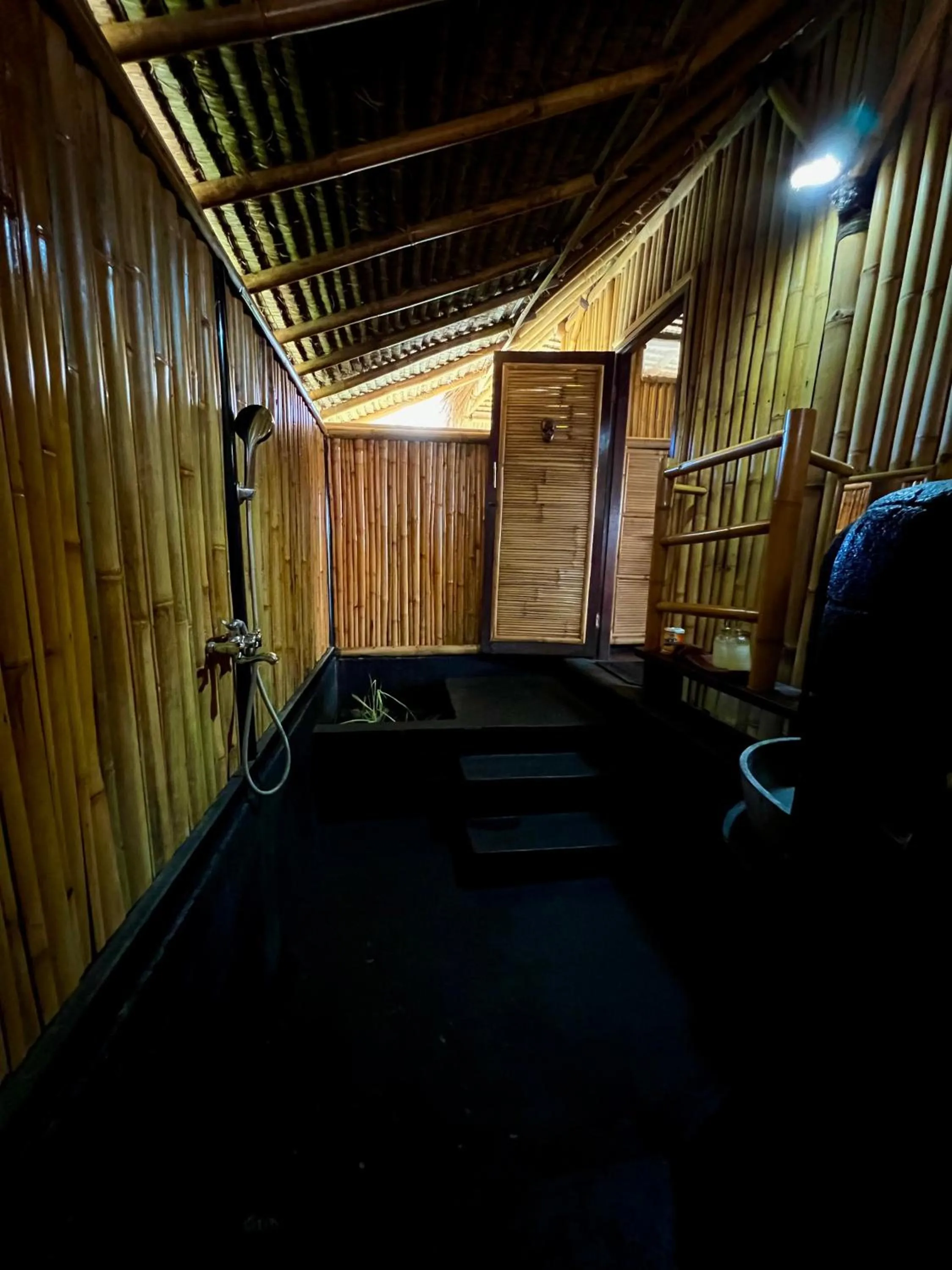 Shower in Rinjani Beach Eco Resort