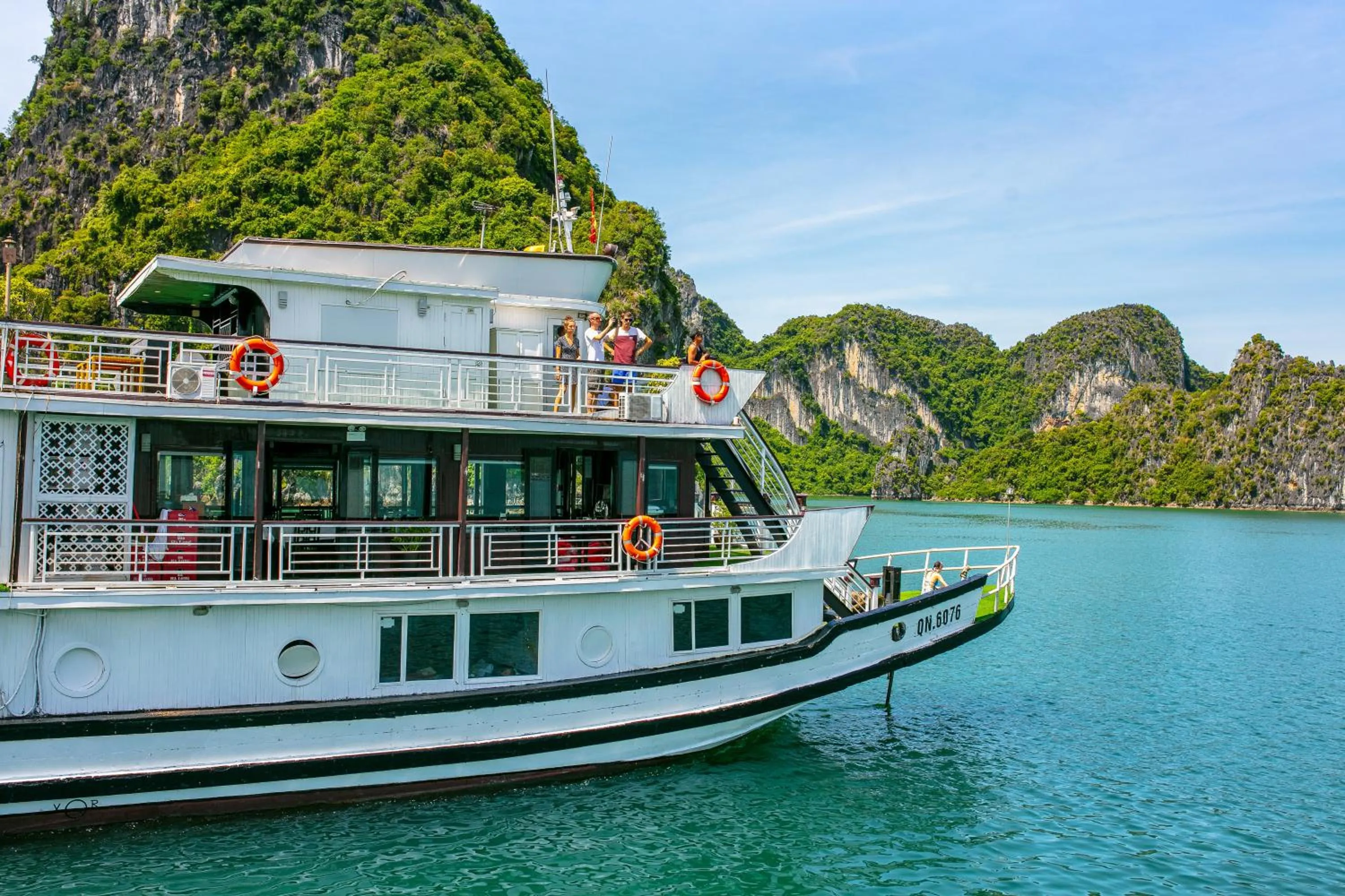 sunbed in Halong Fantasea Cruise