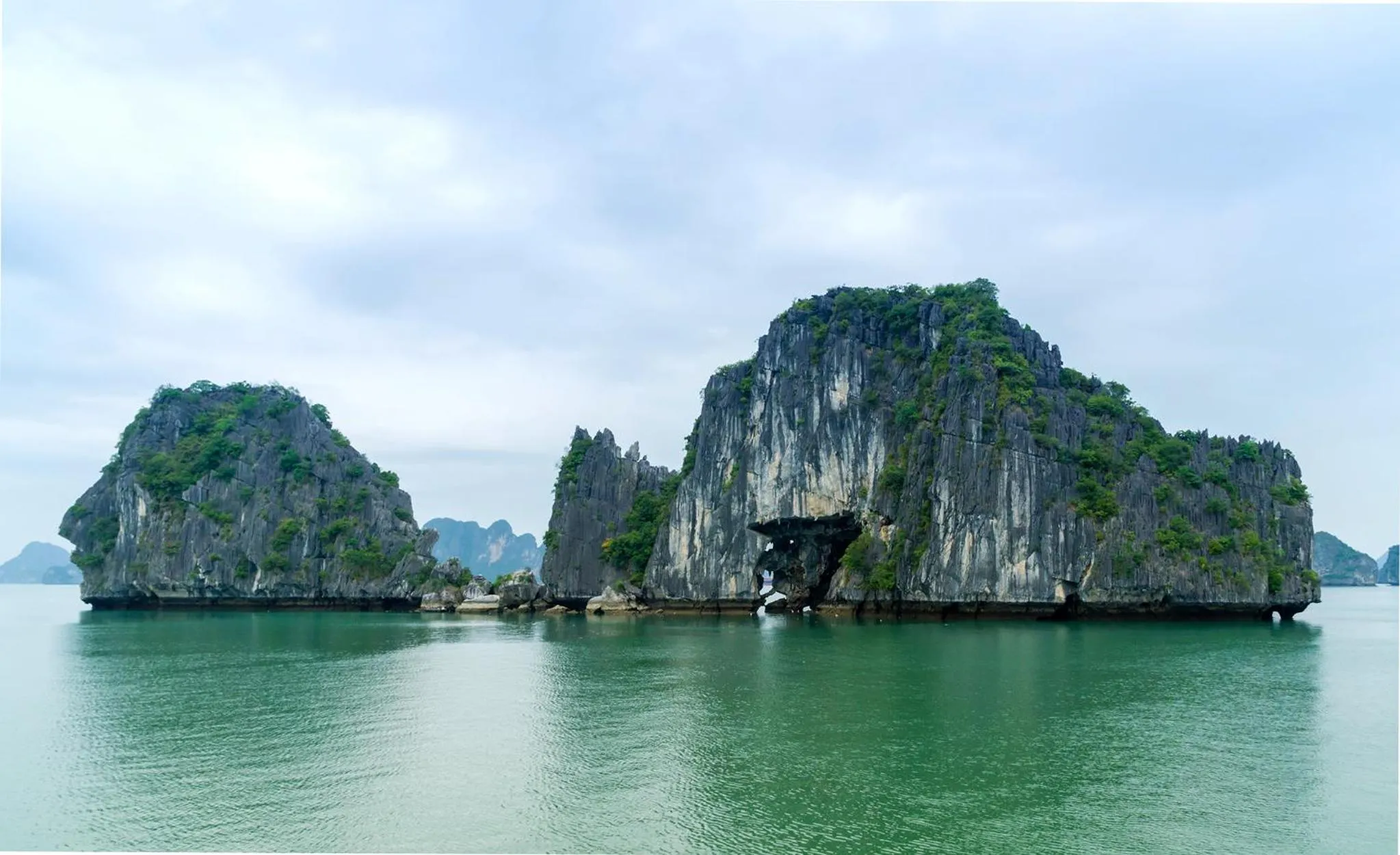 Natural landscape in Halong Fantasea Cruise
