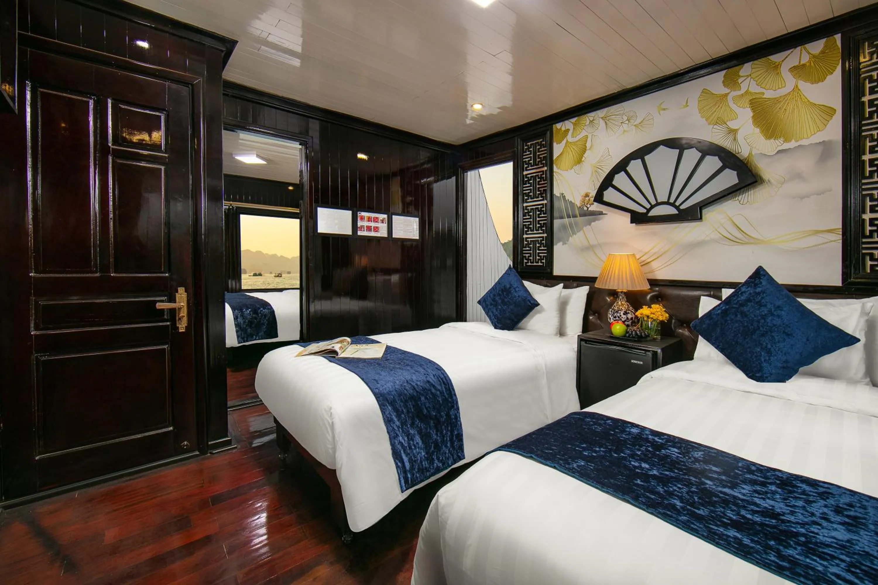 Bedroom, Bed in Halong Fantasea Cruise