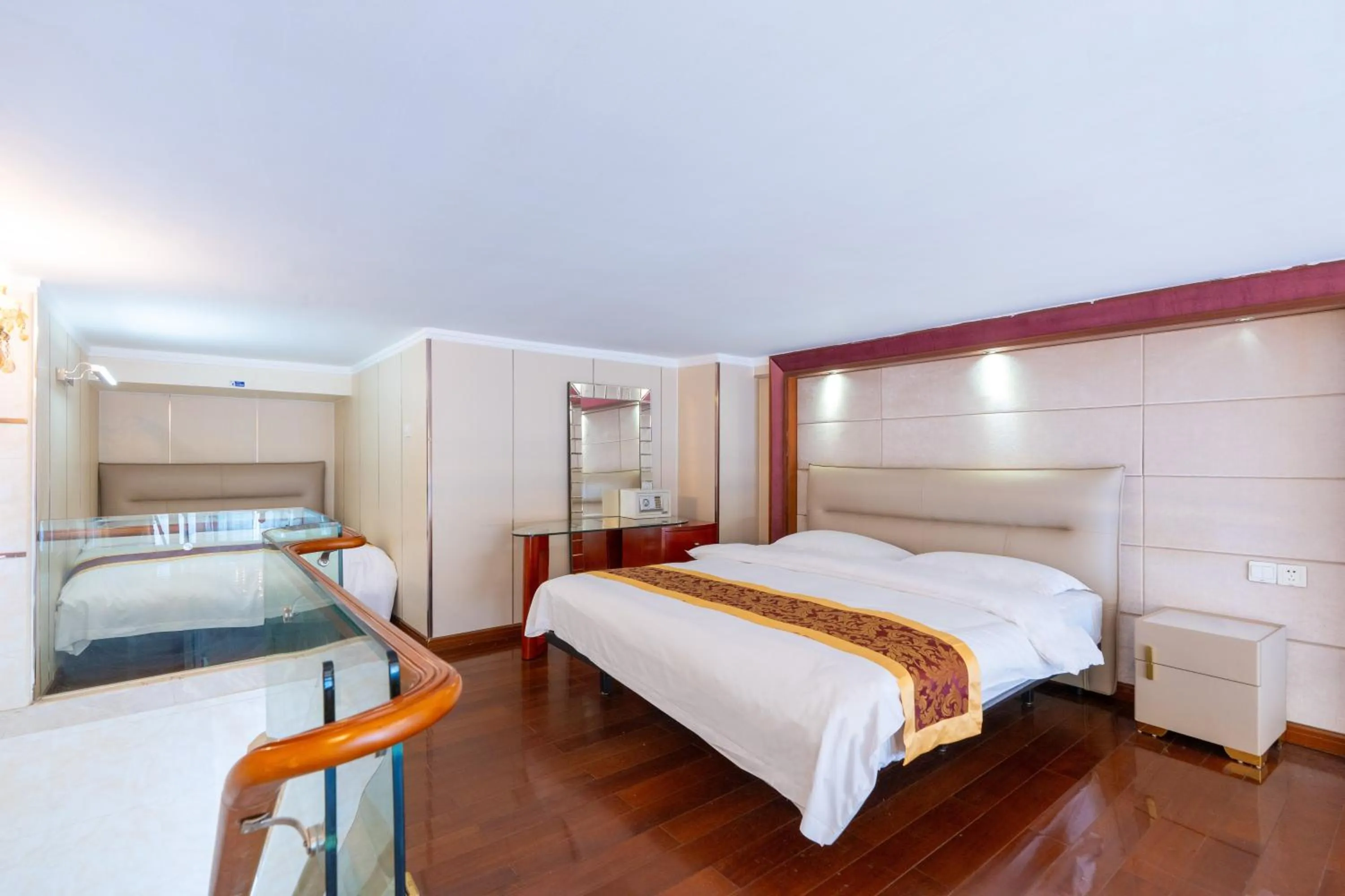 Bed in Louidon Mega Apartment Of Kam Rueng Plaza