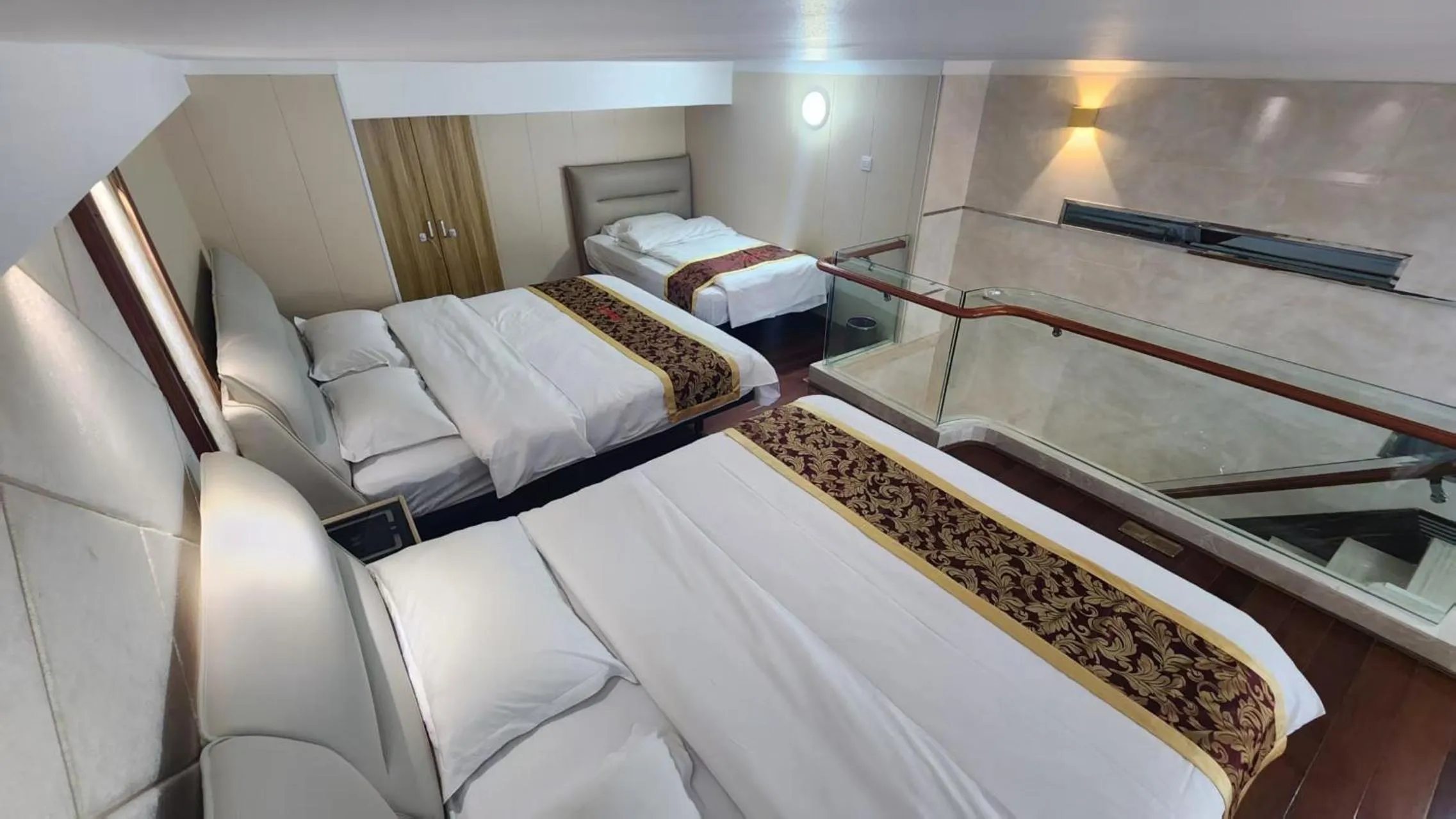 Bed in Louidon Mega Apartment Of Kam Rueng Plaza