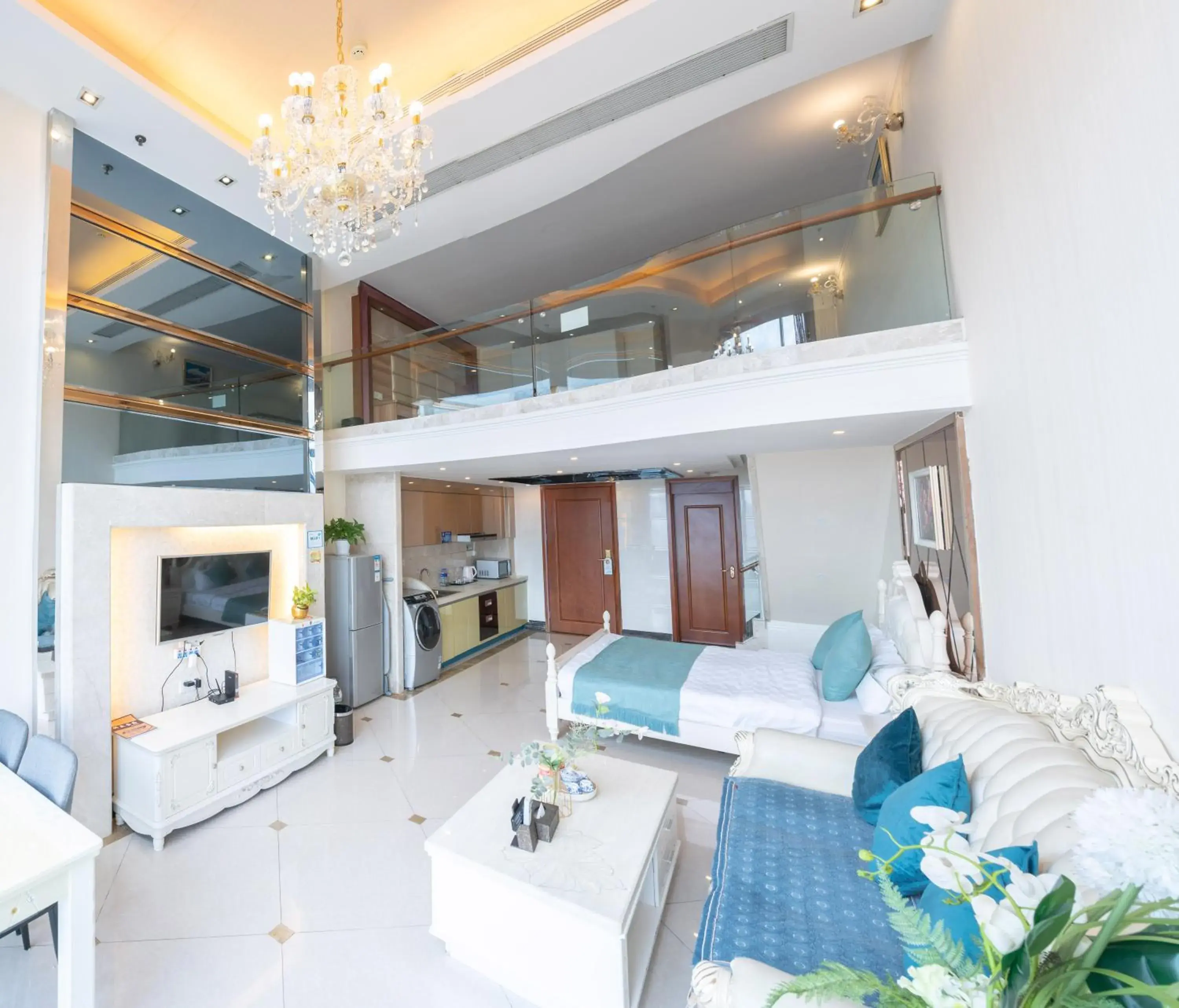 Living room in Louidon Mega Apartment Of Kam Rueng Plaza - Sunshine Apartment Living room in Louidon Mega Apartment Of Kam Rueng Plaza - Sunshine Apartment