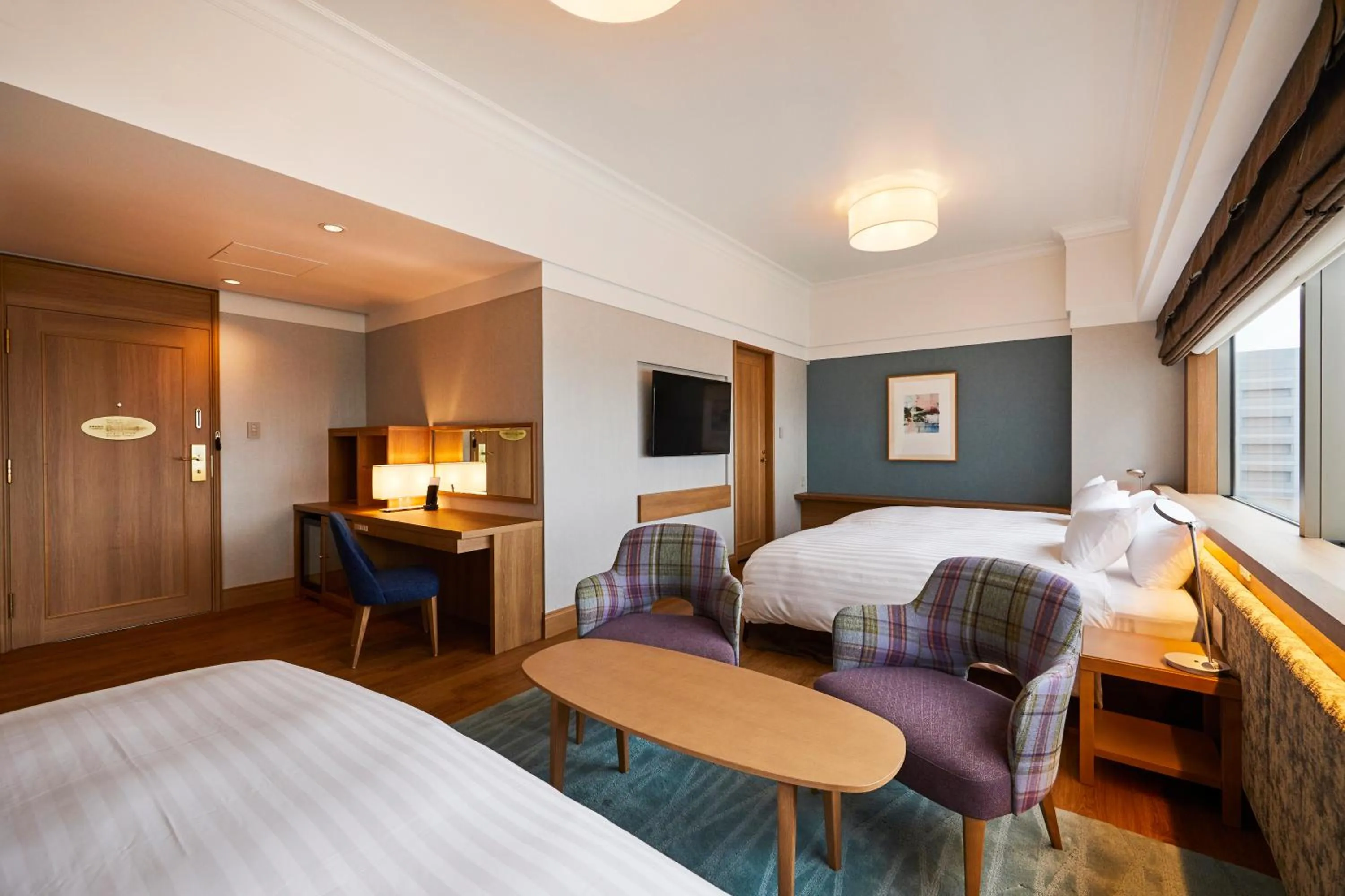 Decorative detail, Bed in Tobu Hotel Levant Tokyo