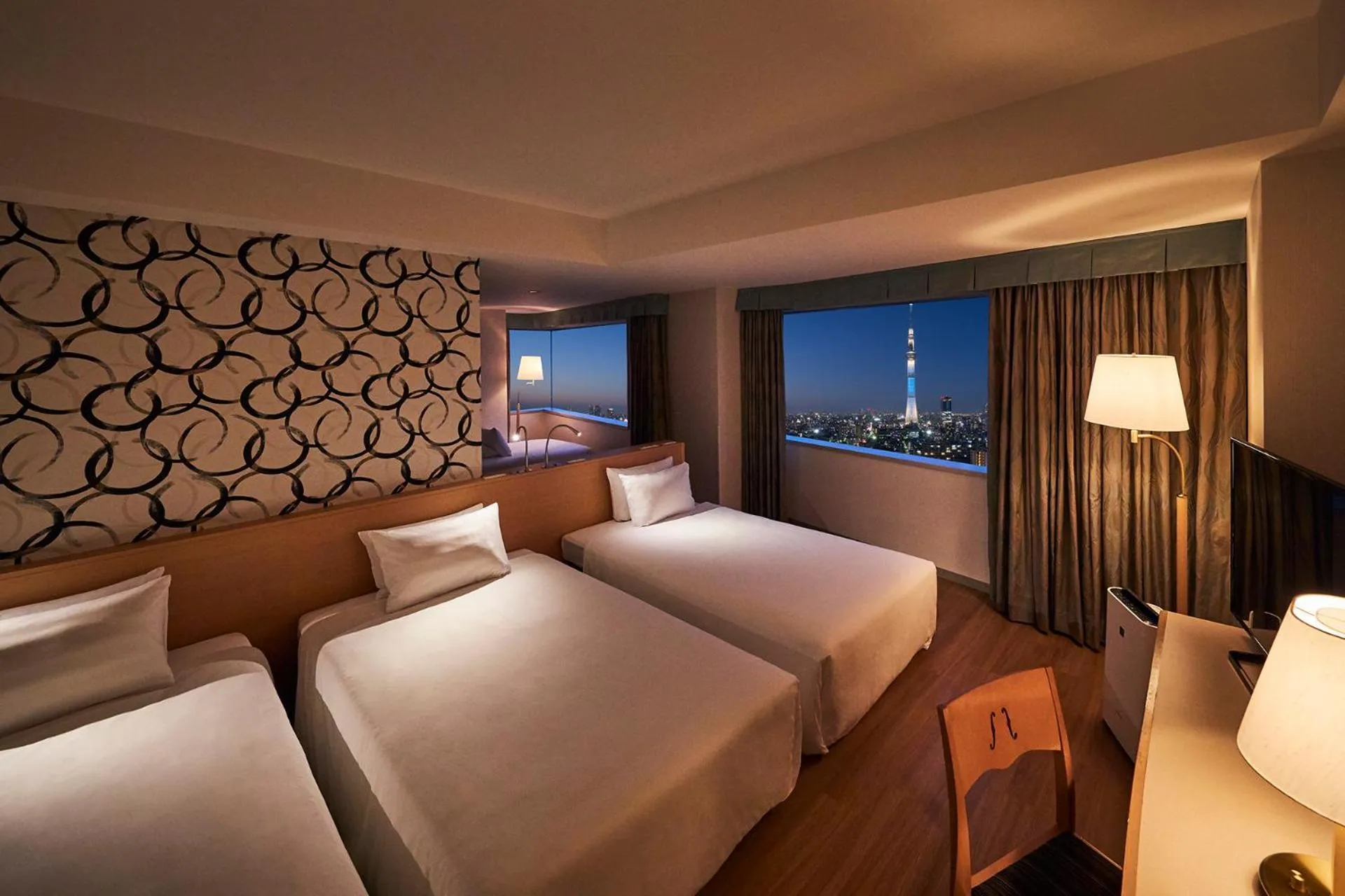 Photo of the whole room, Bed in Tobu Hotel Levant Tokyo