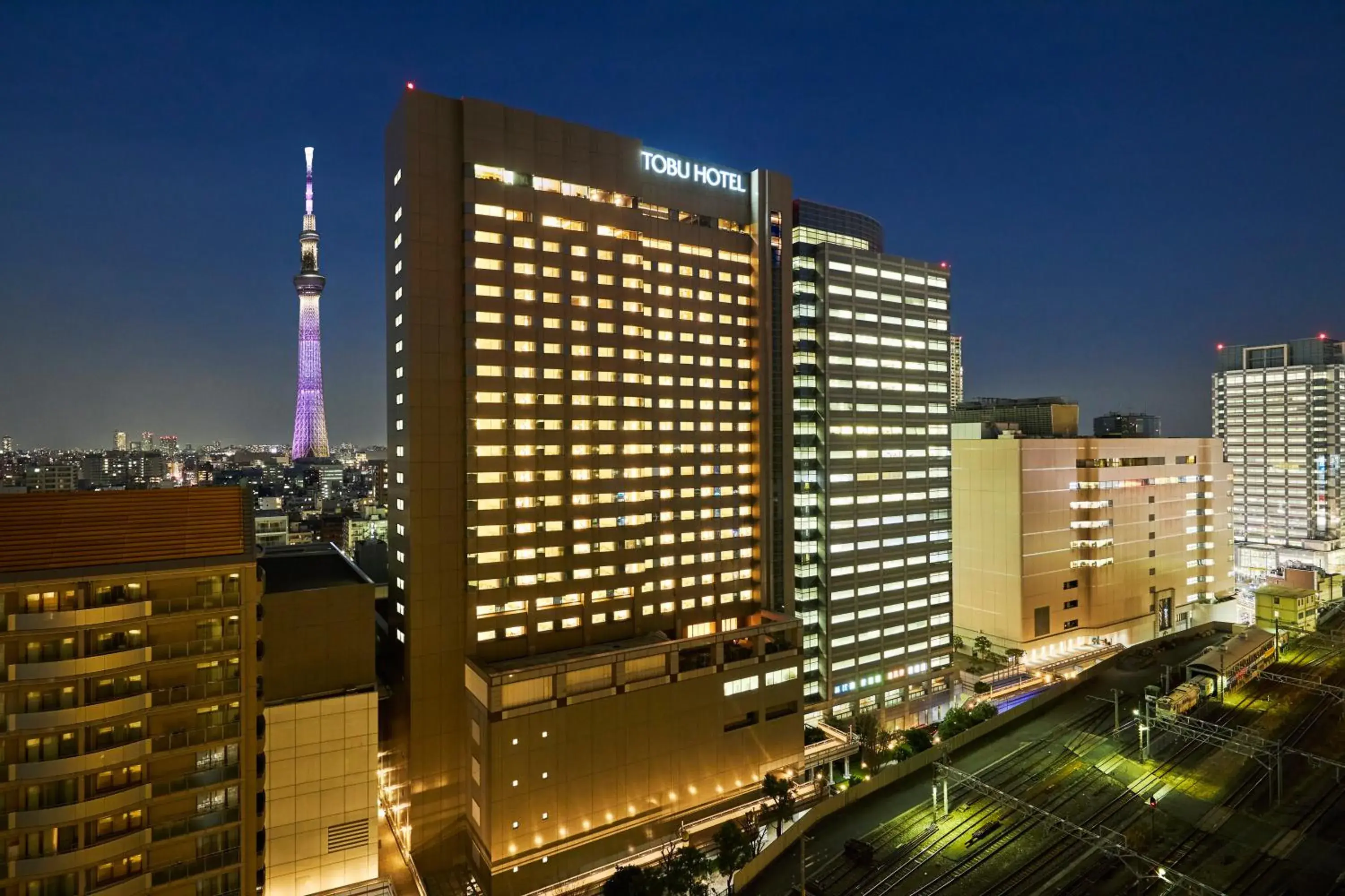 Property building in Tobu Hotel Levant Tokyo Property building in Tobu Hotel Levant Tokyo