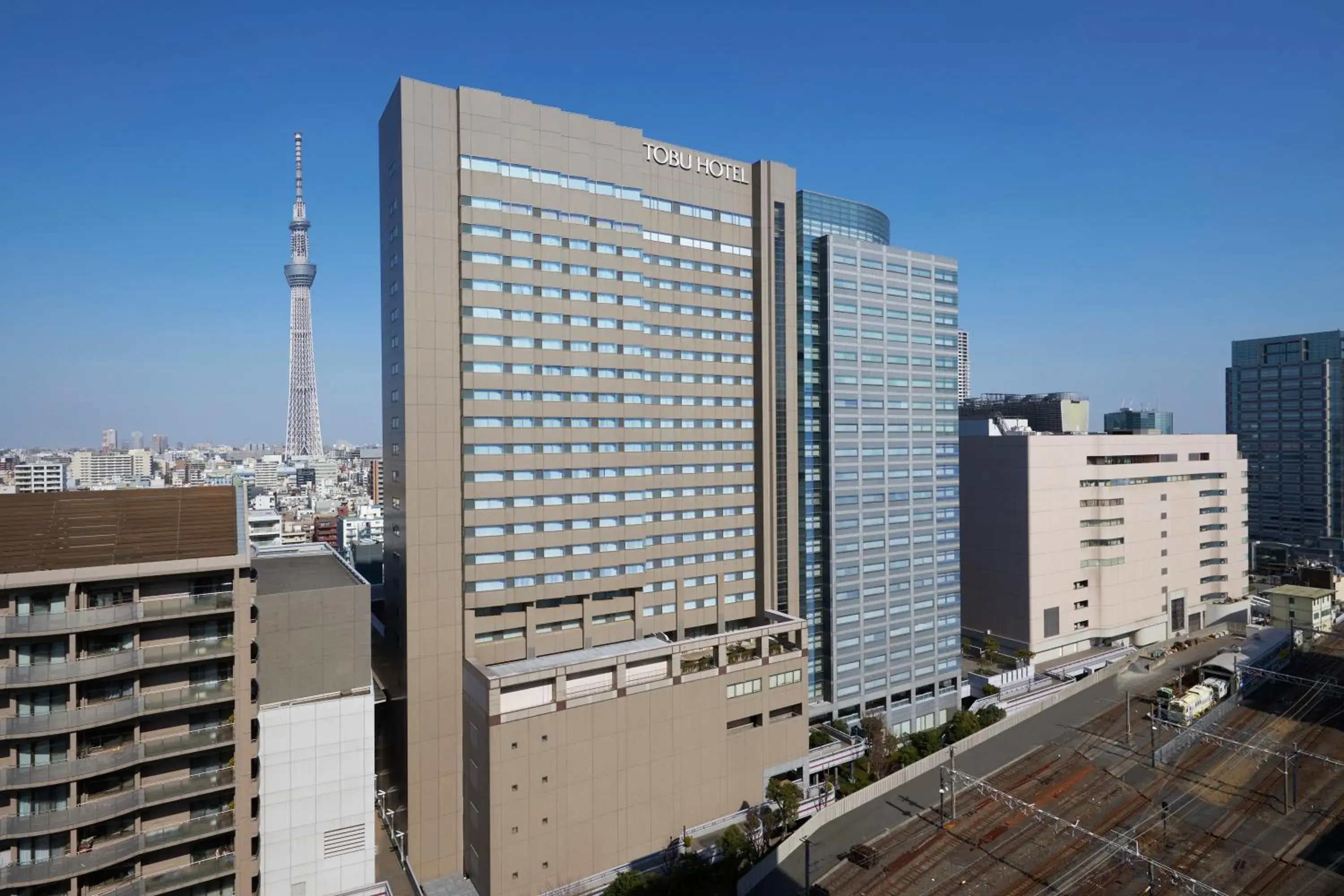 Property building in Tobu Hotel Levant Tokyo Property building in Tobu Hotel Levant Tokyo