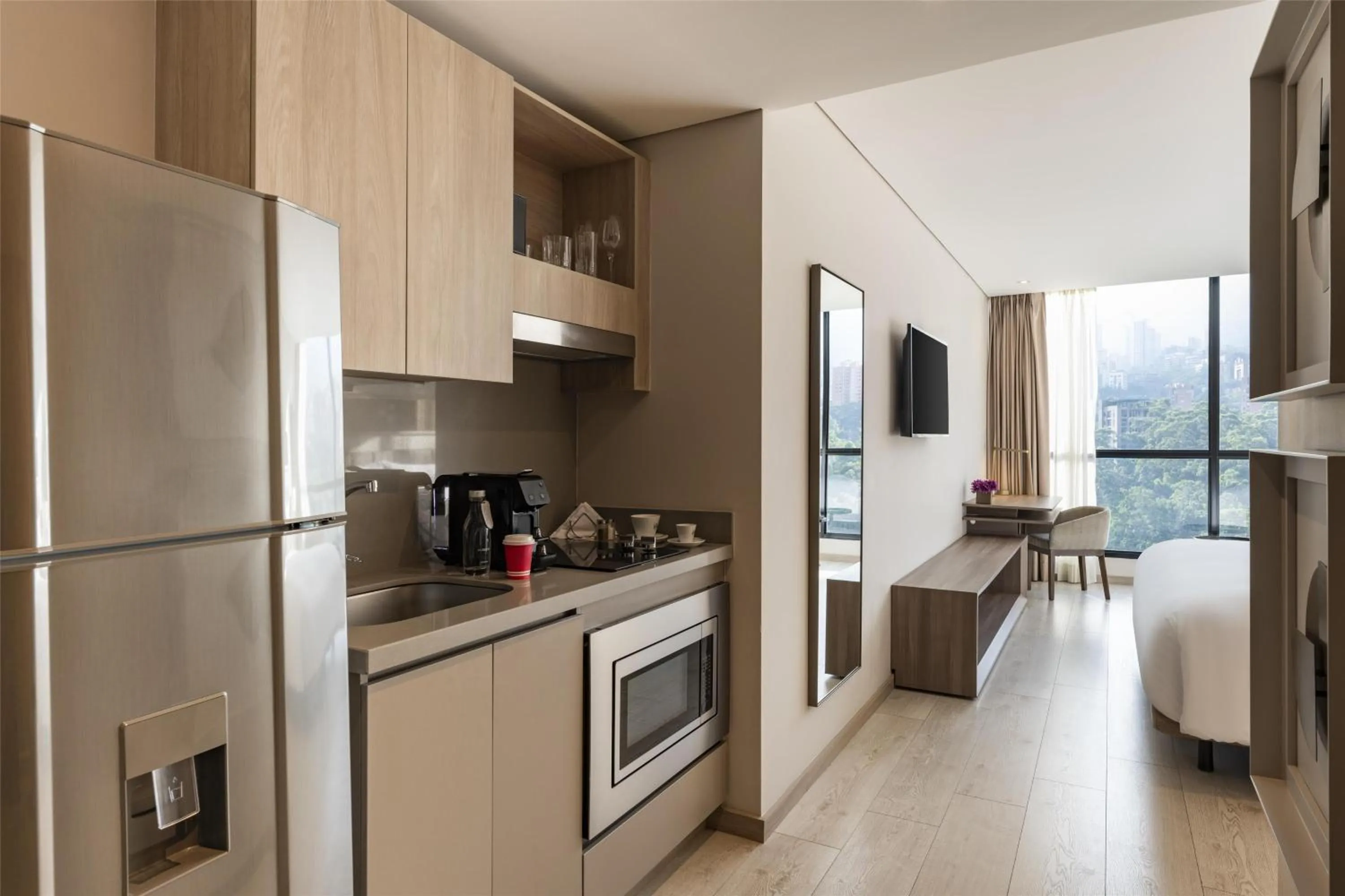 Kitchen or kitchenette in York Medellin, Curio Collection by Hilton