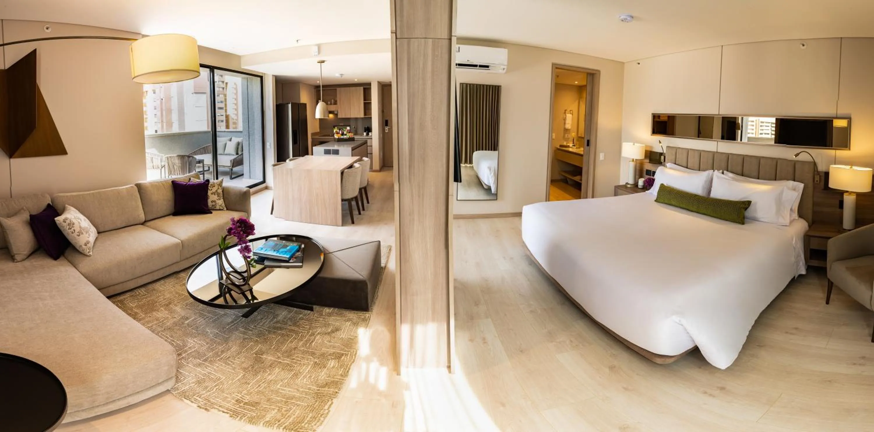 Bedroom, Bed in Hotel York Luxury Suites Medellin by Preferred