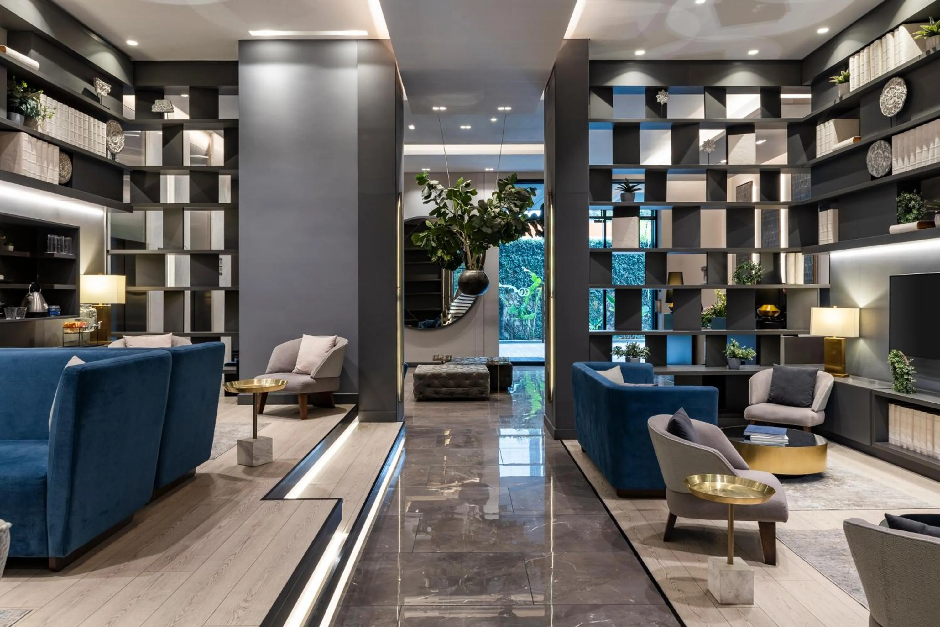 Seating area in Hotel York Luxury Suites Medellin by Preferred