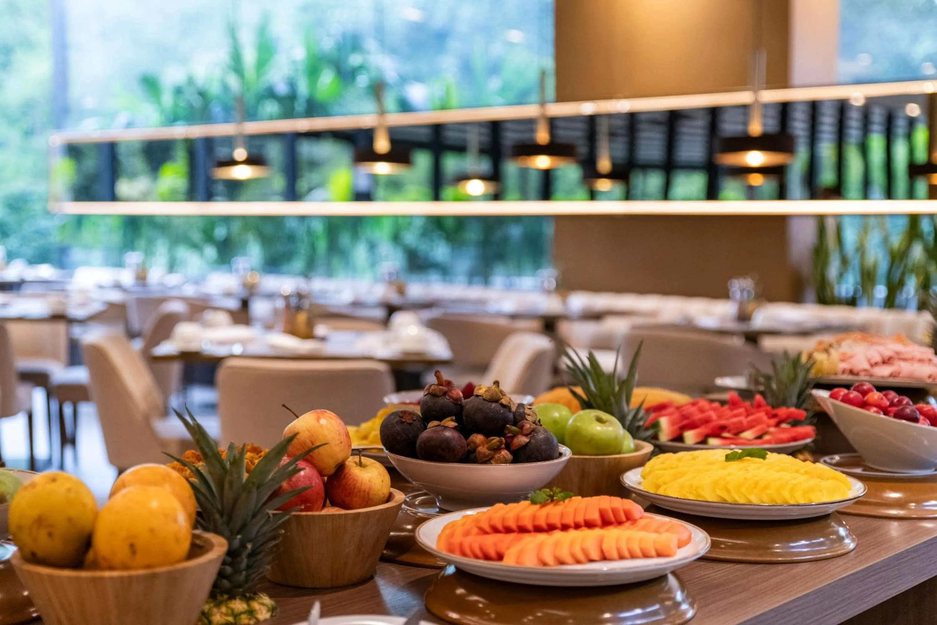 Buffet breakfast in Hotel York Luxury Suites Medellin by Preferred