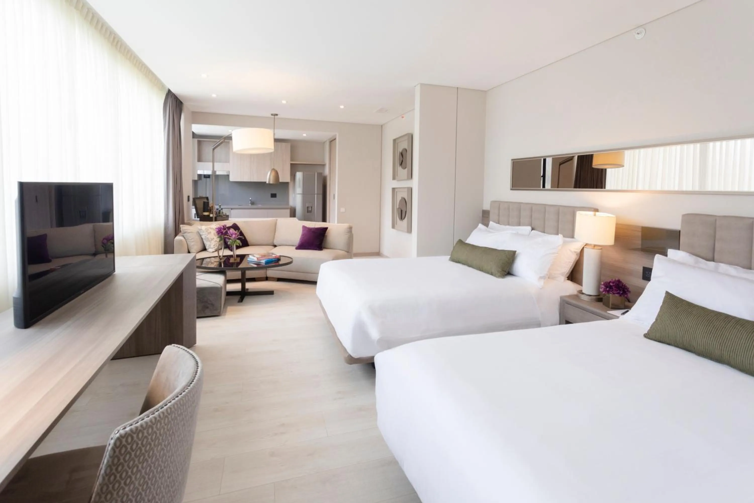 Bedroom, Bed in Hotel York Luxury Suites Medellin by Preferred