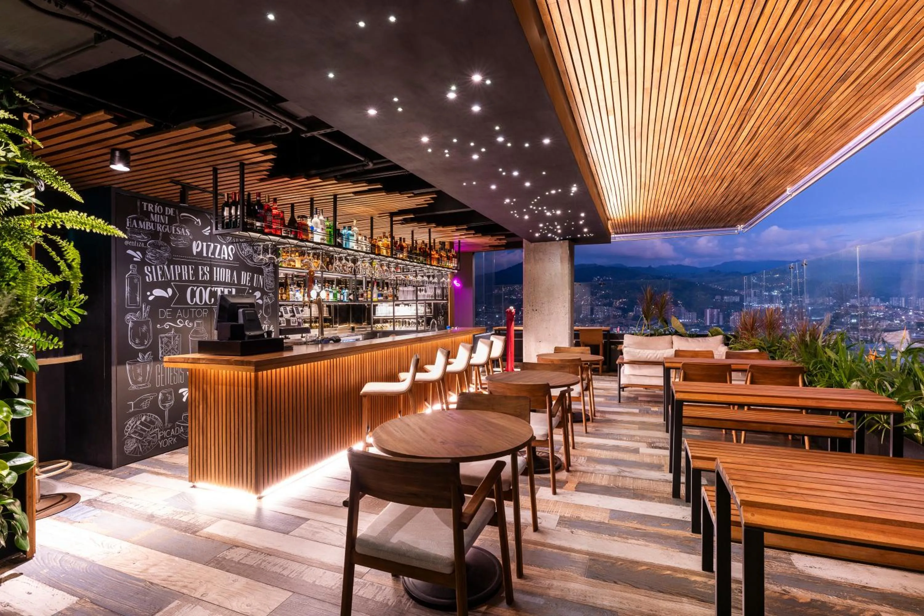 Balcony/Terrace in Hotel York Luxury Suites Medellin by Preferred