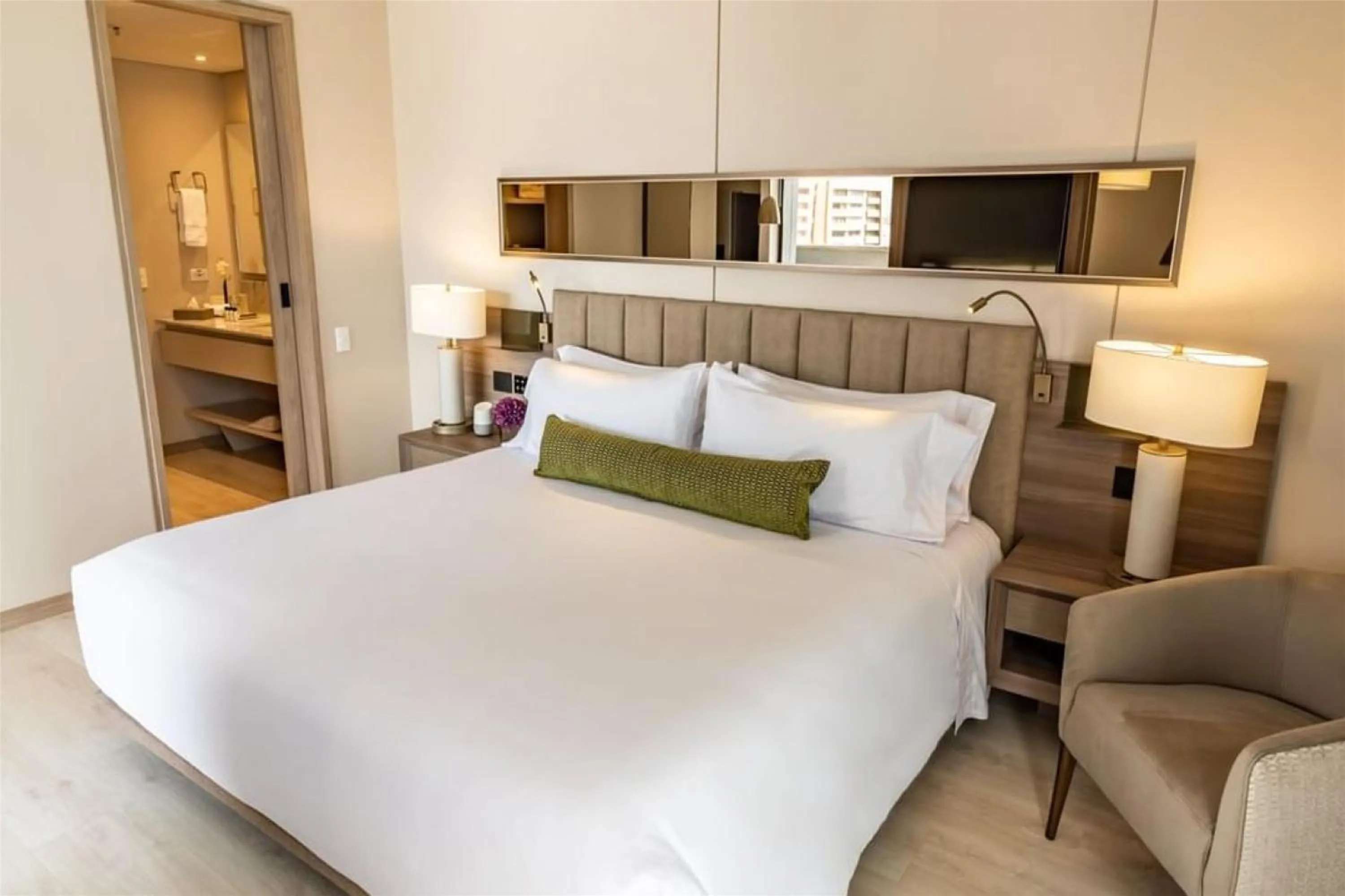 Bed in York Medellin, Curio Collection by Hilton