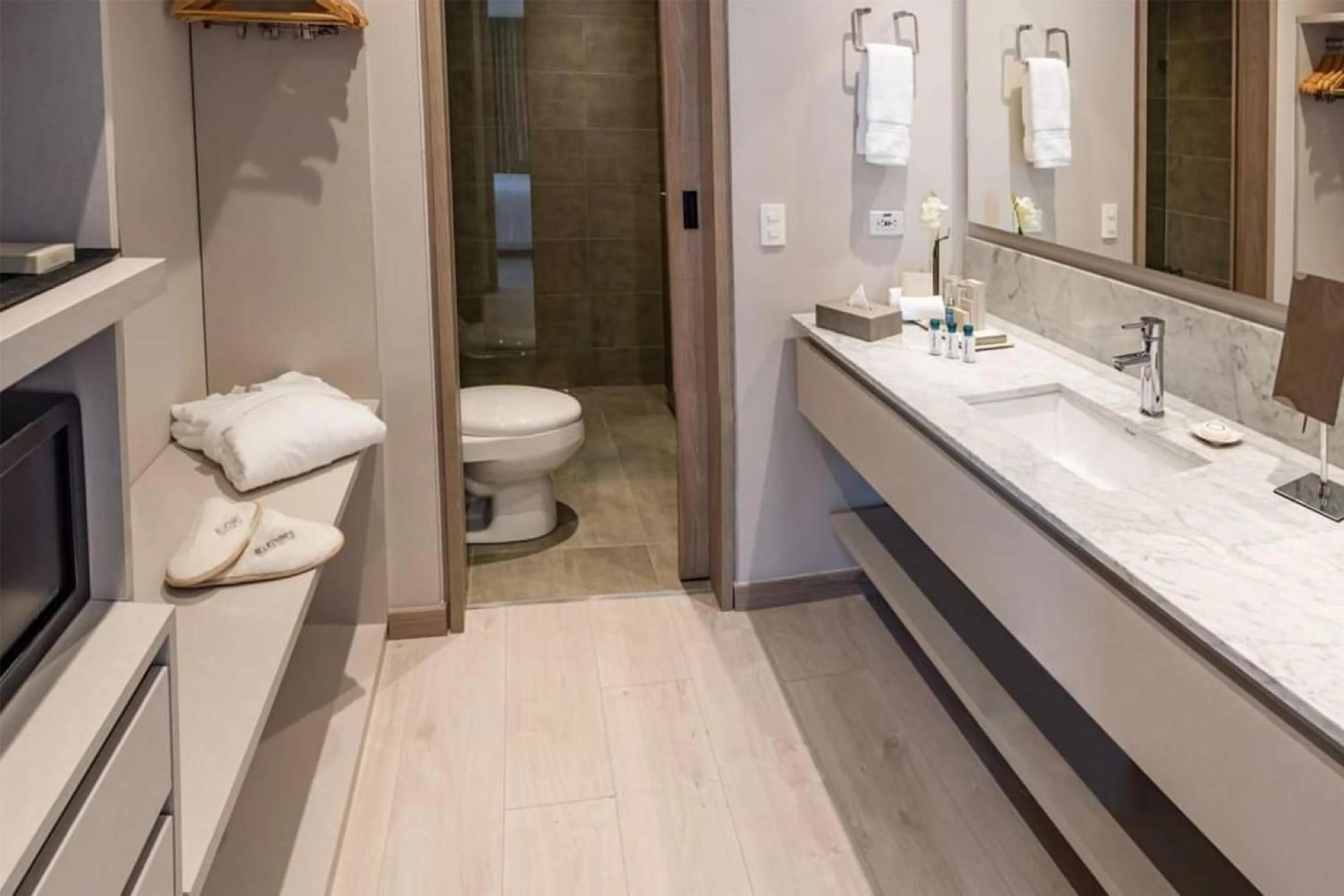 Bathroom in York Medellin, Curio Collection by Hilton