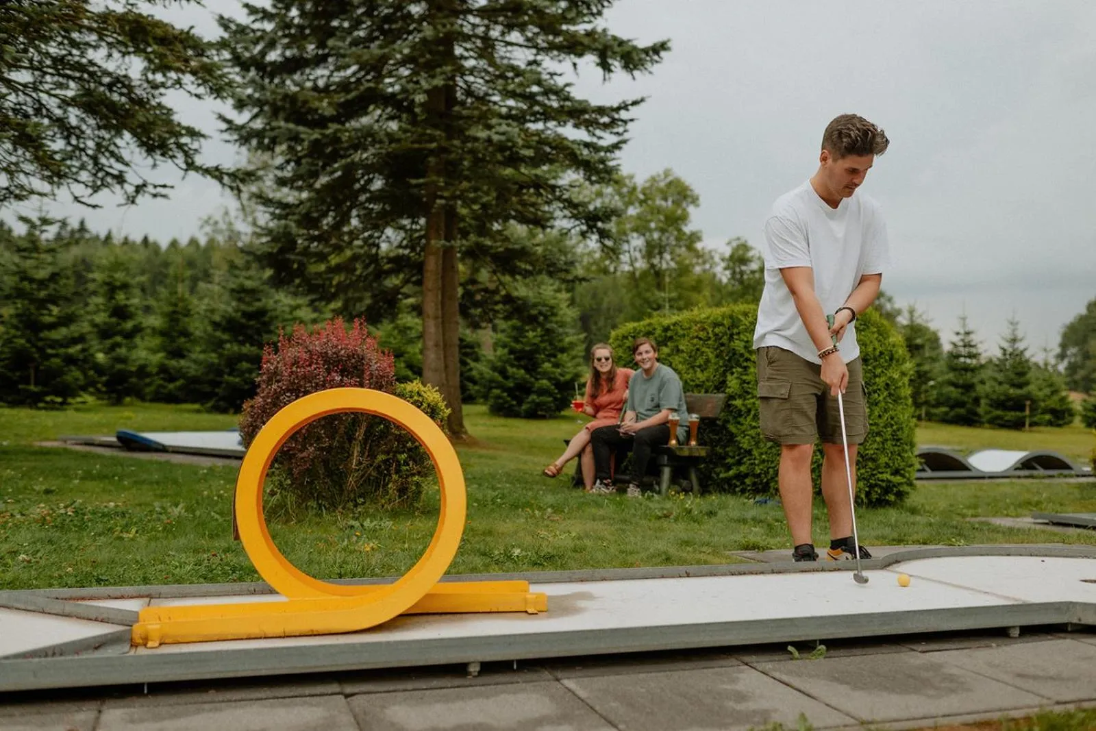 Minigolf in Waldhotel Kreuztanne