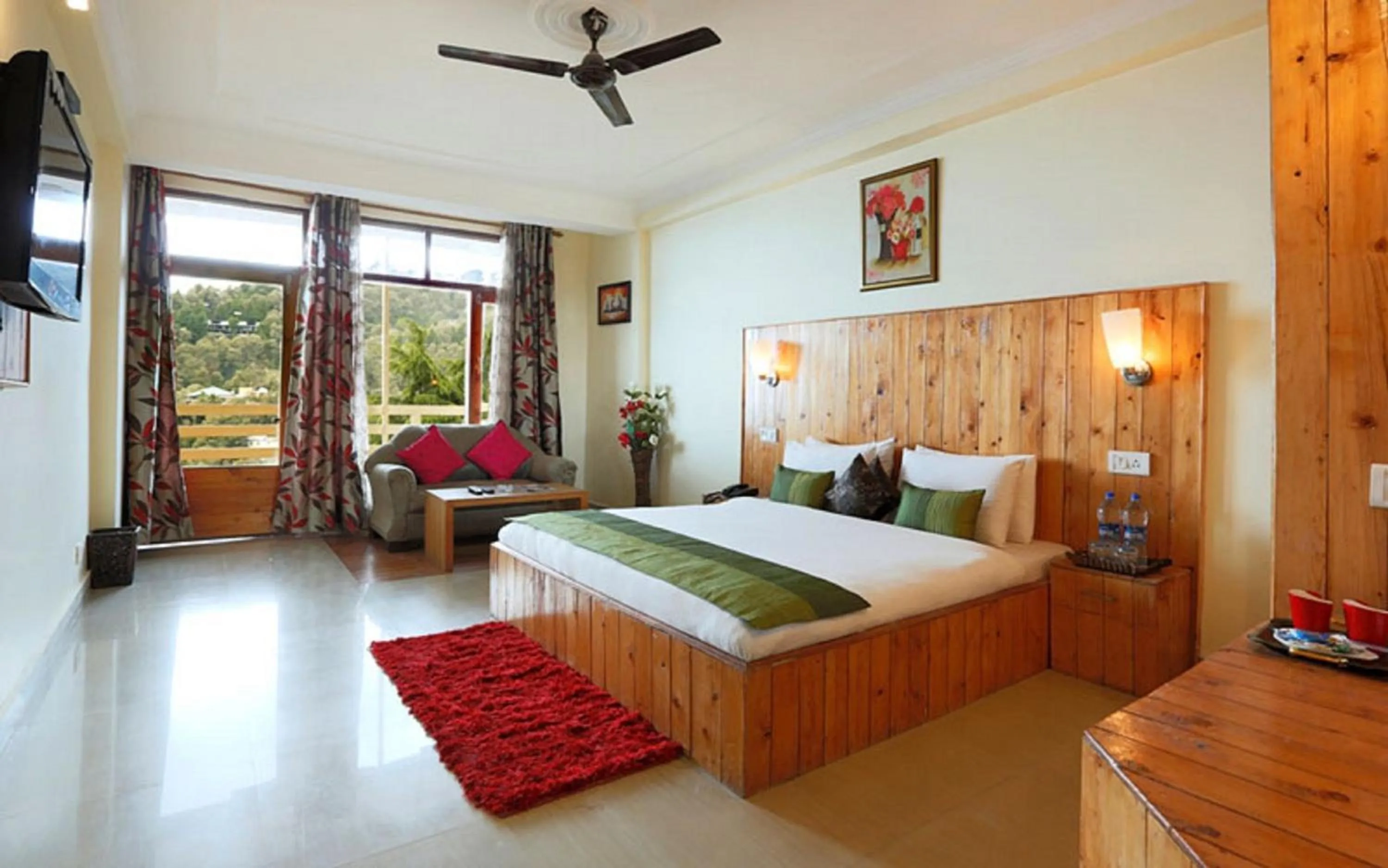 Photo of the whole room, Bed in Mongas Hotel & Resort