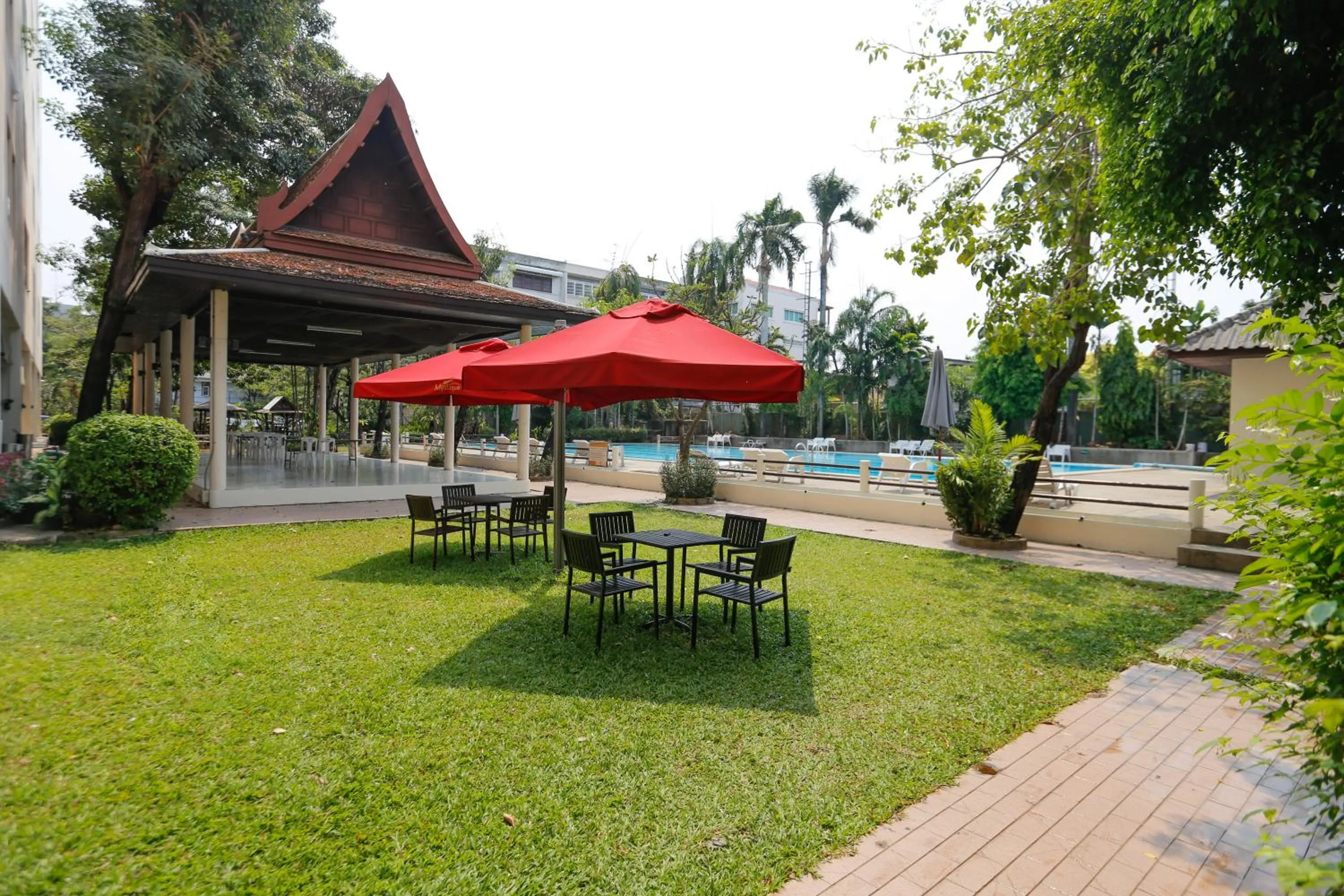 Garden in D-haus Ladprao Residence