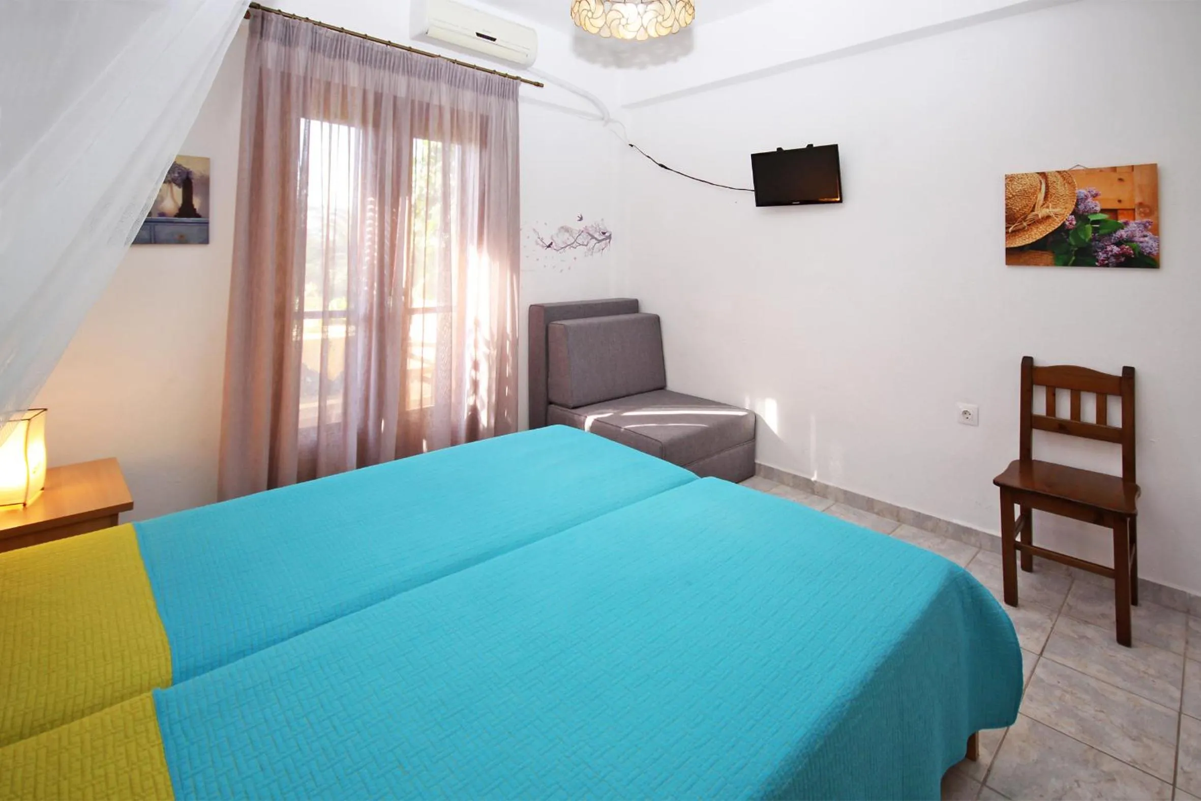 Bed in Villa Angela