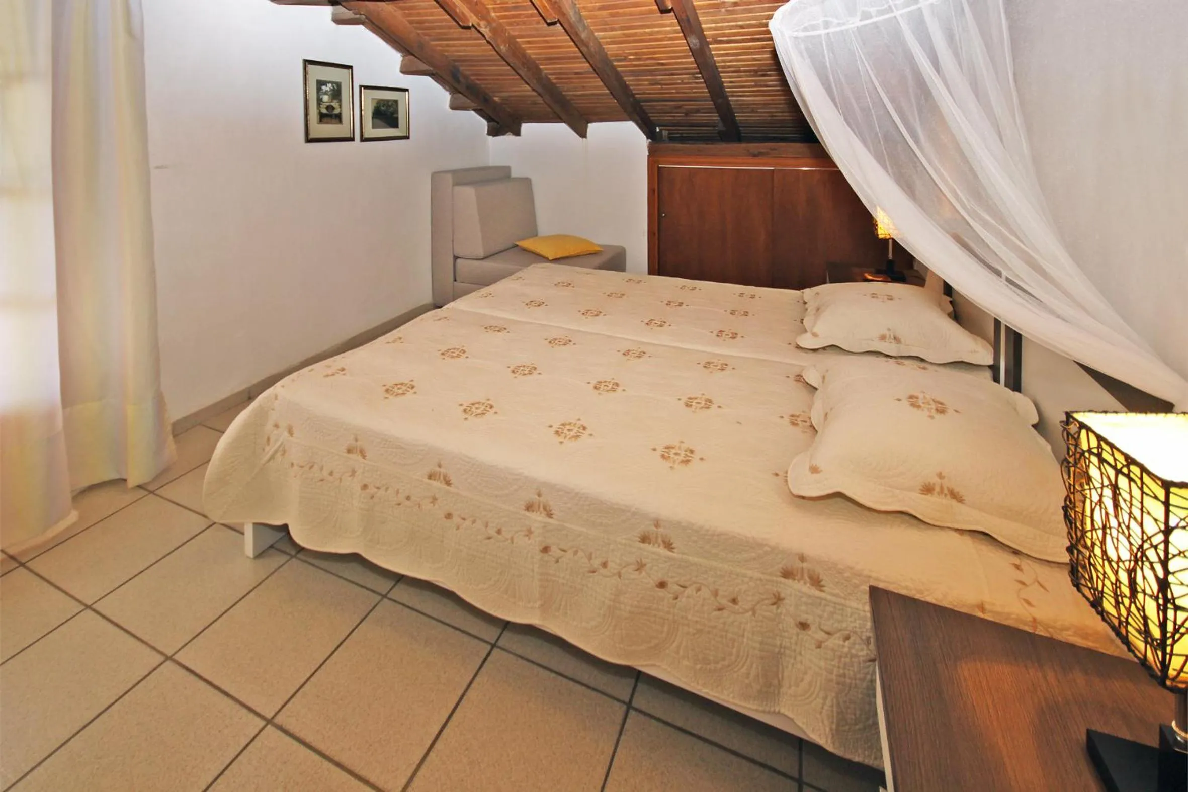 Bedroom, Bed in Villa Angela