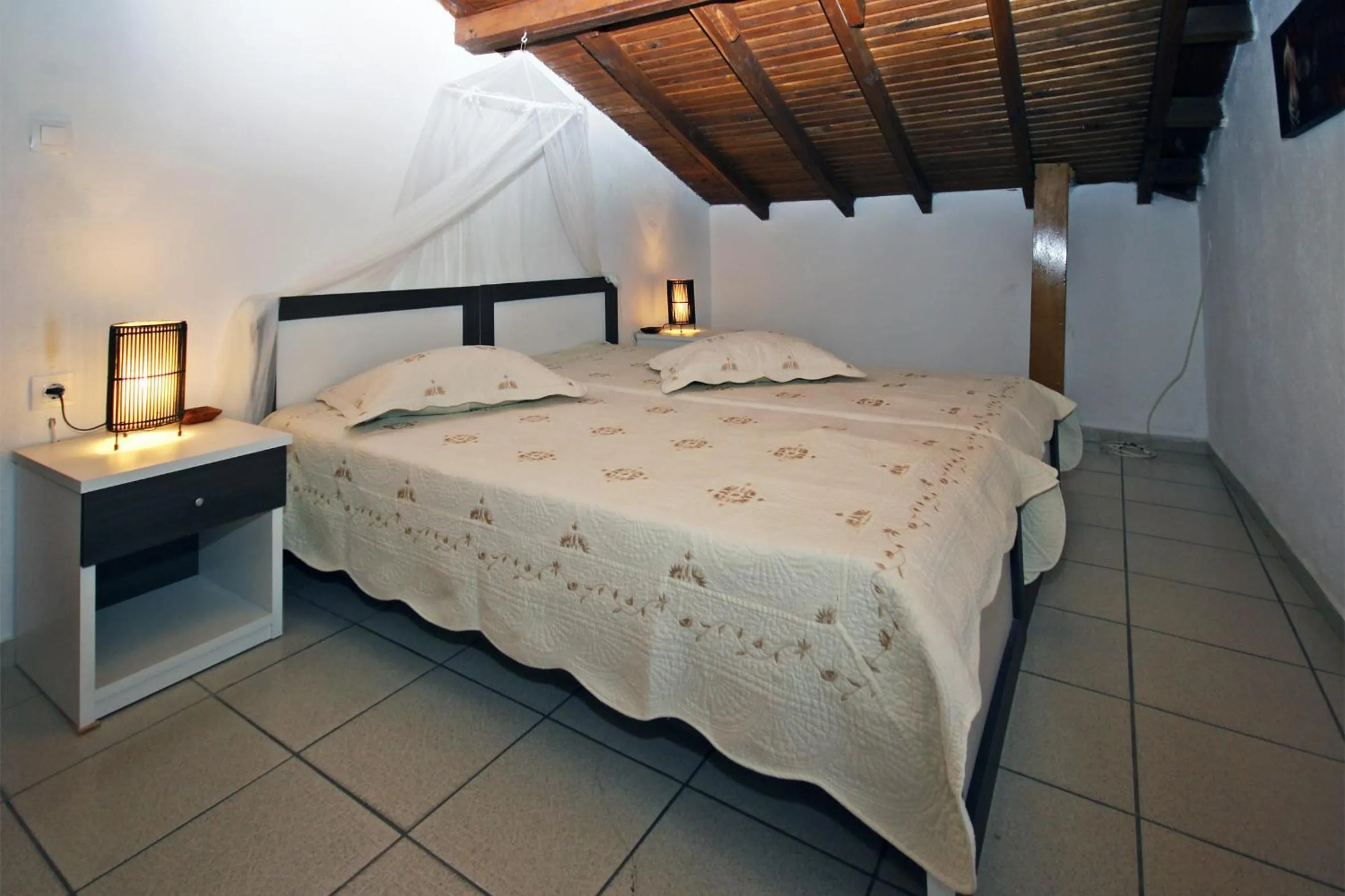 Bedroom, Bed in Villa Angela