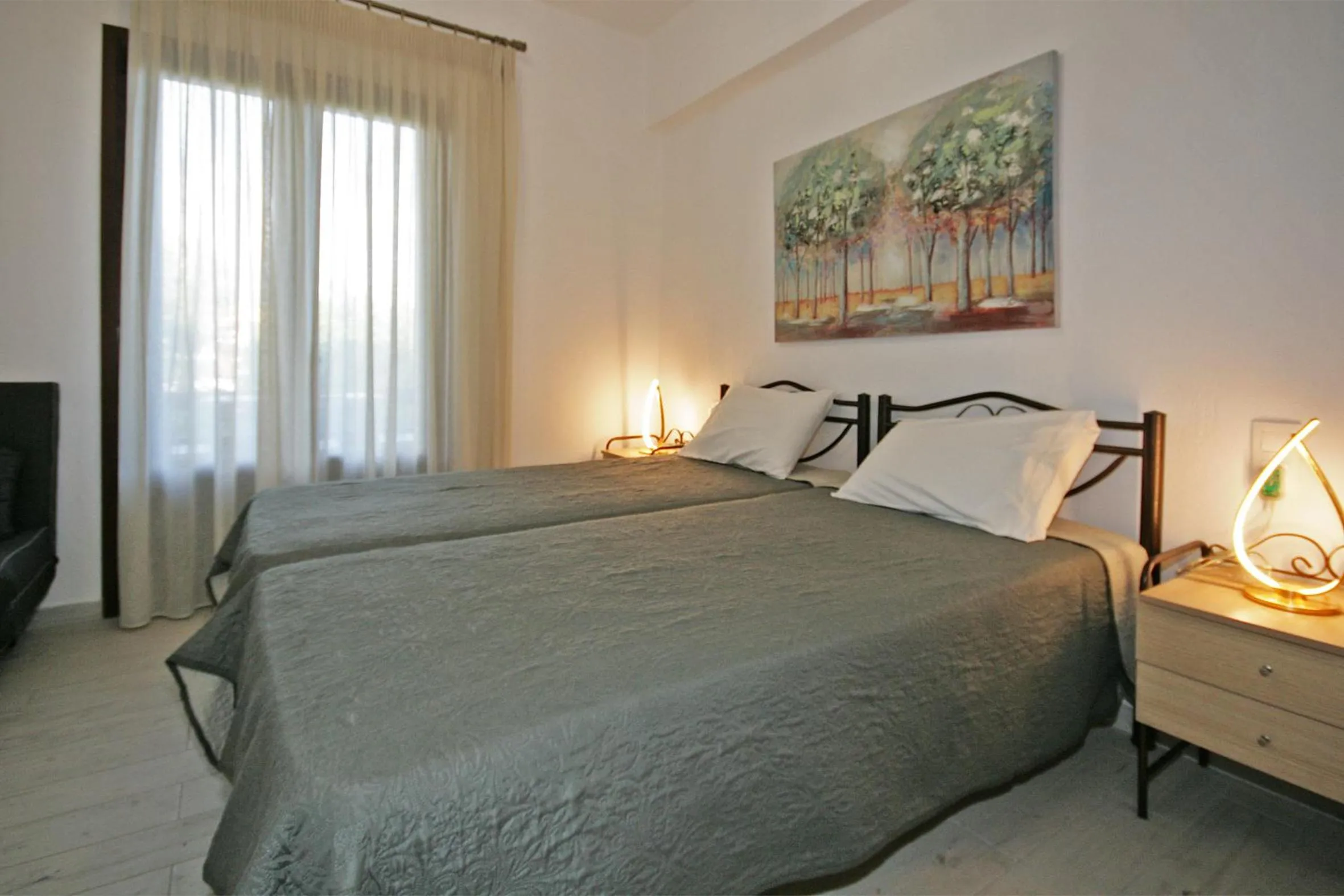 Bedroom, Bed in Villa Angela