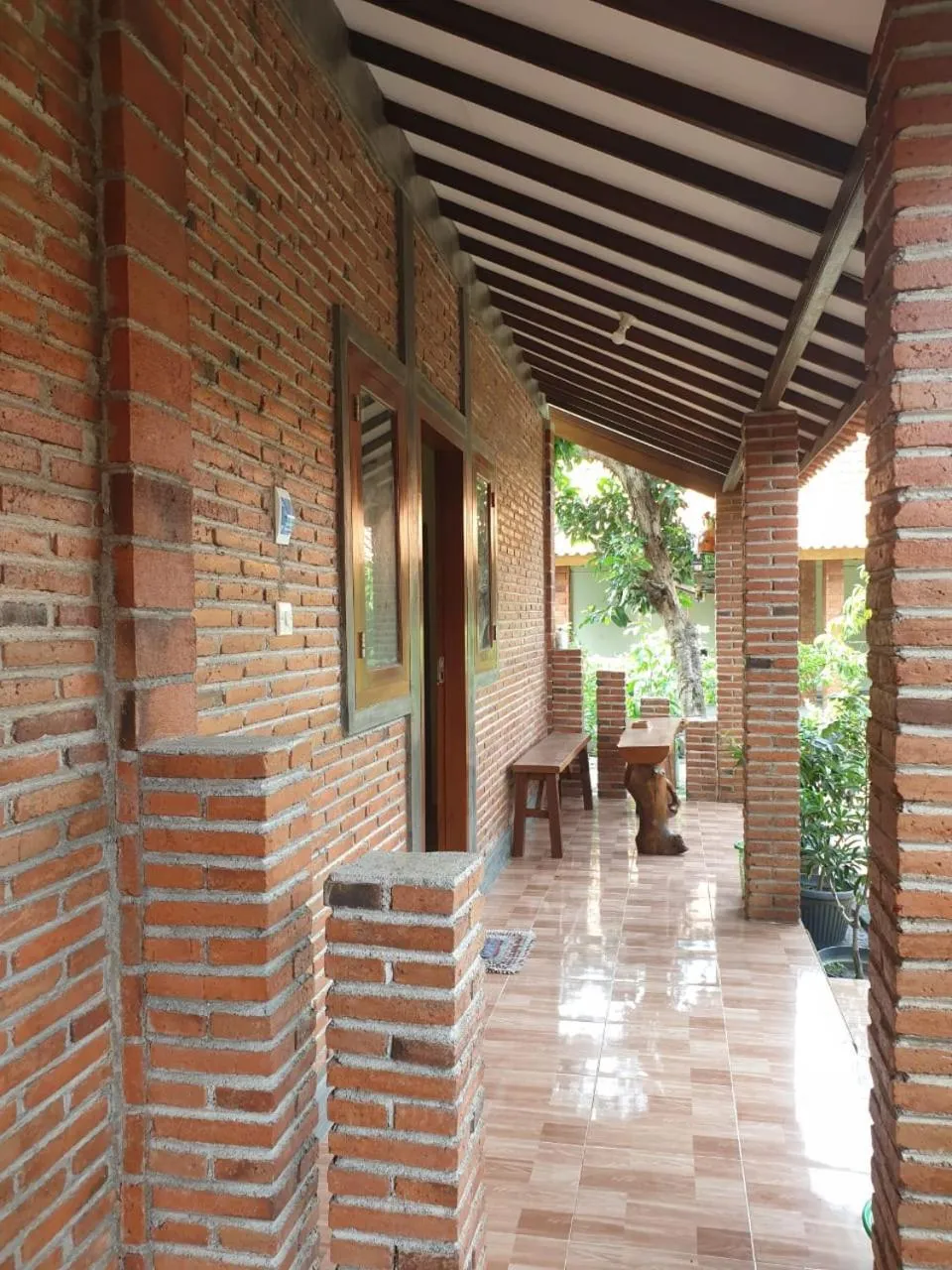 Patio in Nita's Homestay Banyuwangi