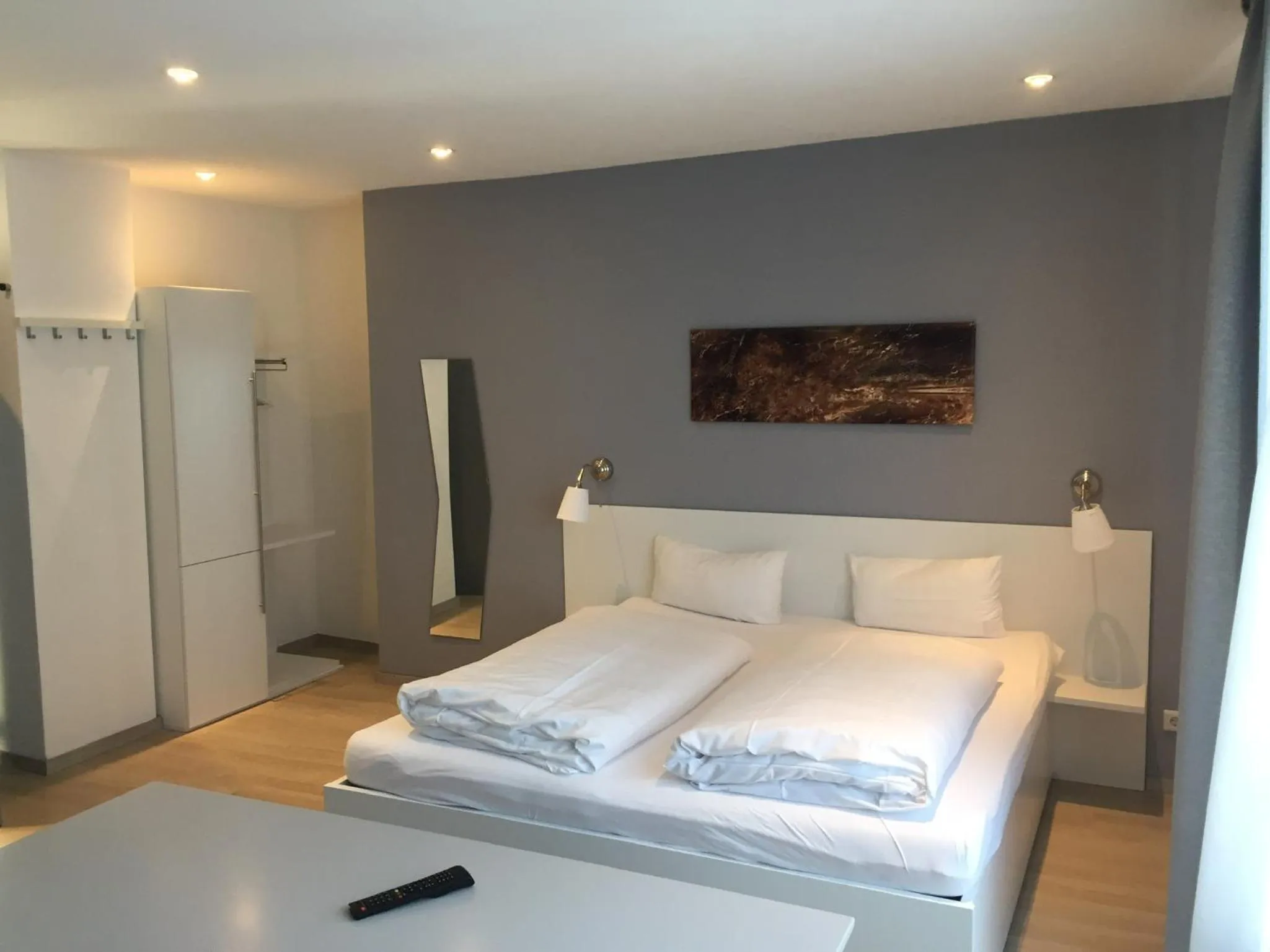 Photo of the whole room, Bed in Hotel-Fritz