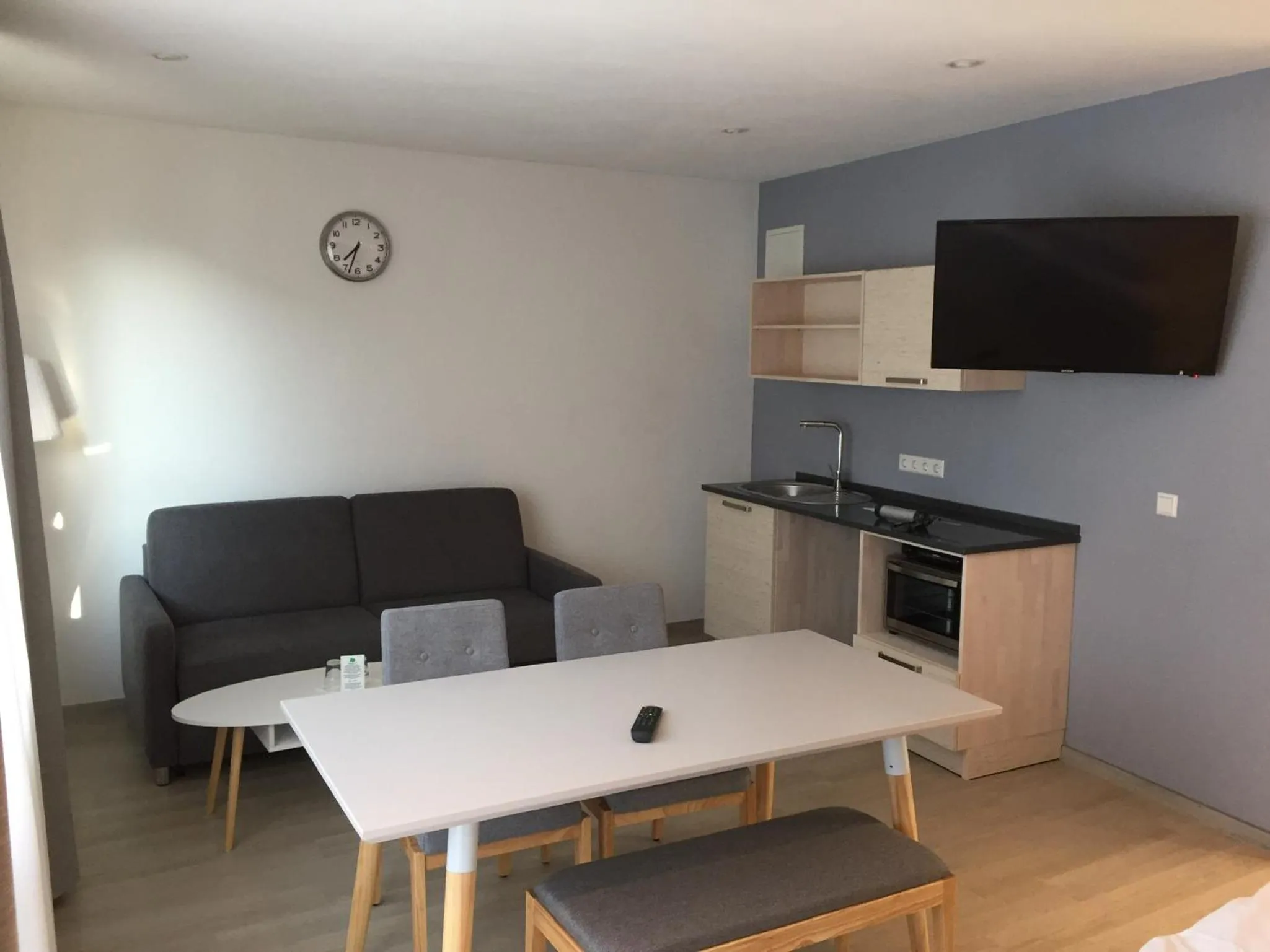 Kitchen or kitchenette in Hotel-Fritz