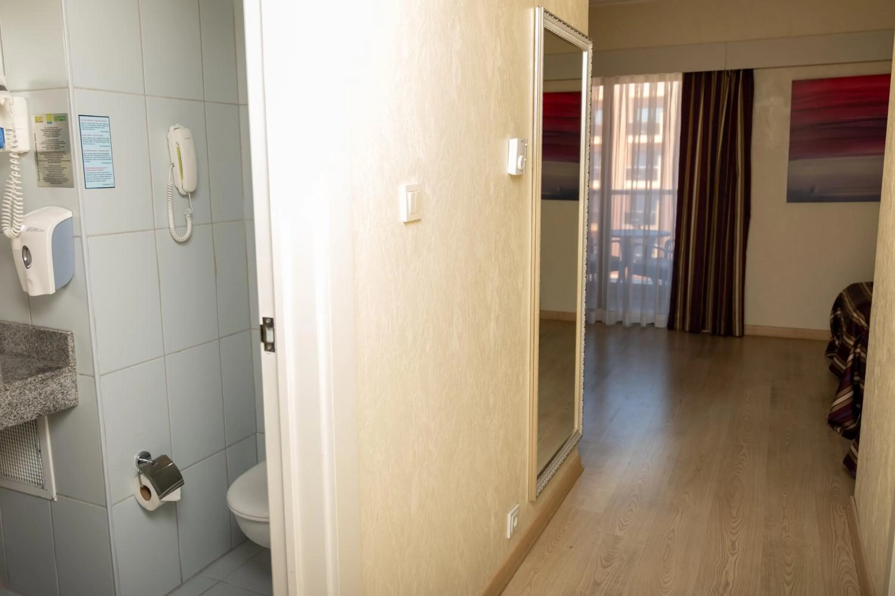 Bathroom in AQI Pegasos Royal