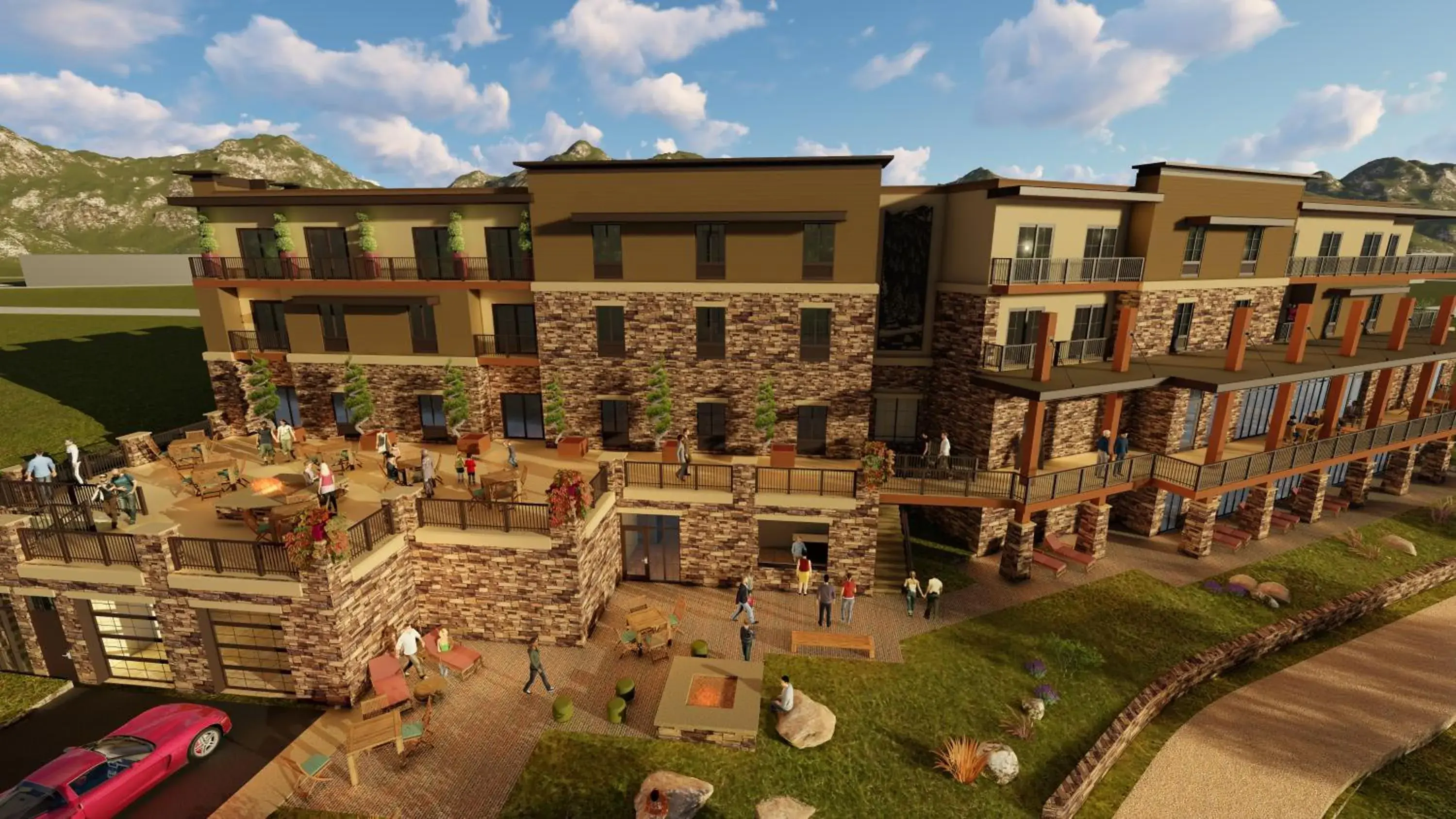 Property building in Holiday Inn Express Durango Downtown- Animas River Property building in Holiday Inn Express Durango Downtown- Animas River