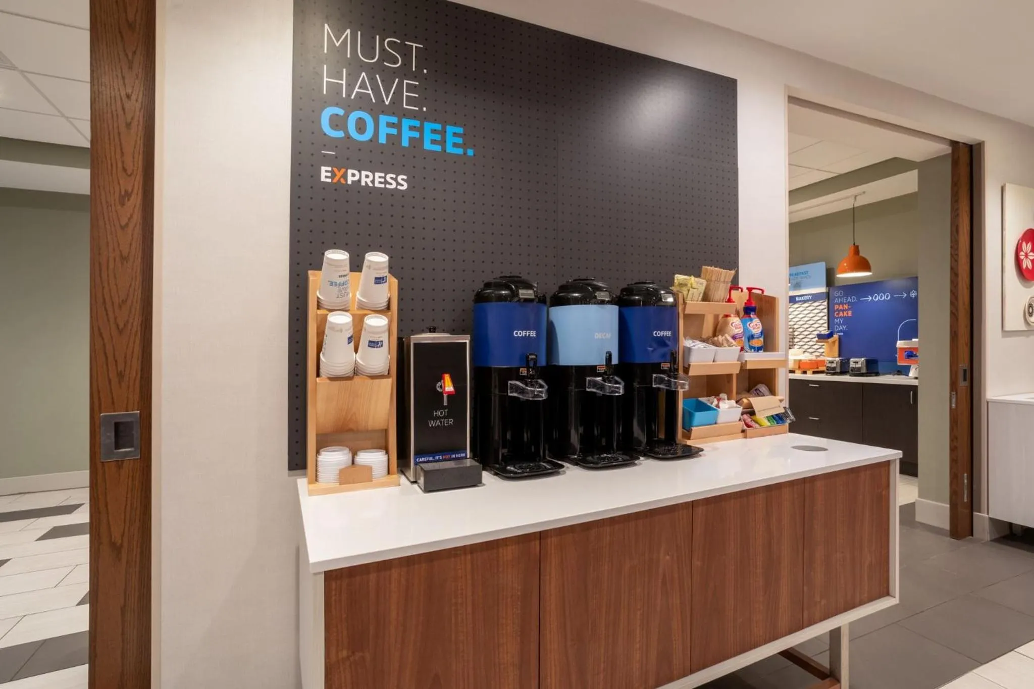 Breakfast in Holiday Inn Express Durango Downtown- Animas River